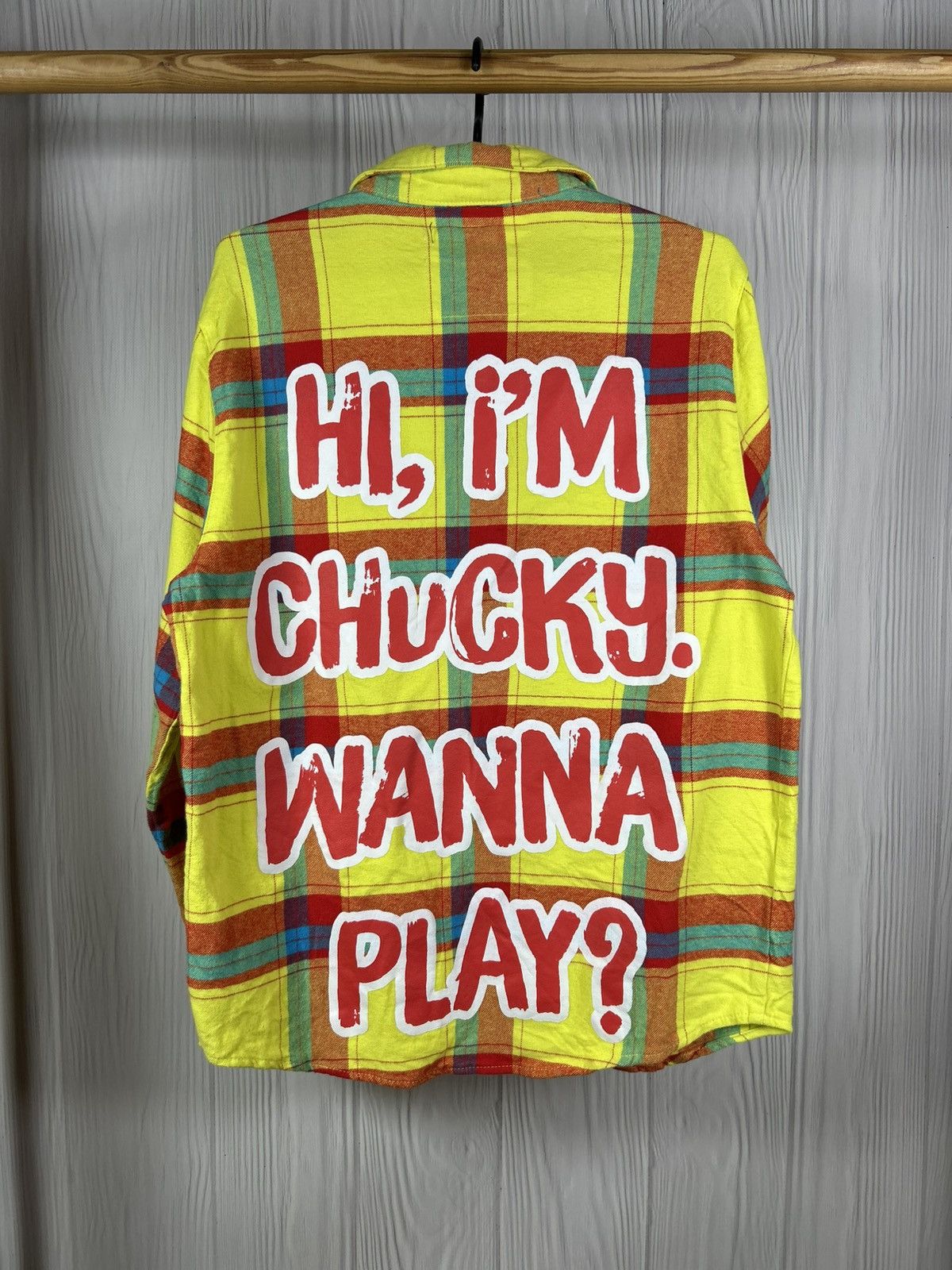 Expert Horror Rare Cakeworthy Chucky Child’s Play Flannel Shirt Size S Size US S / EU 44-46 / 1 - 1 Thumbnail