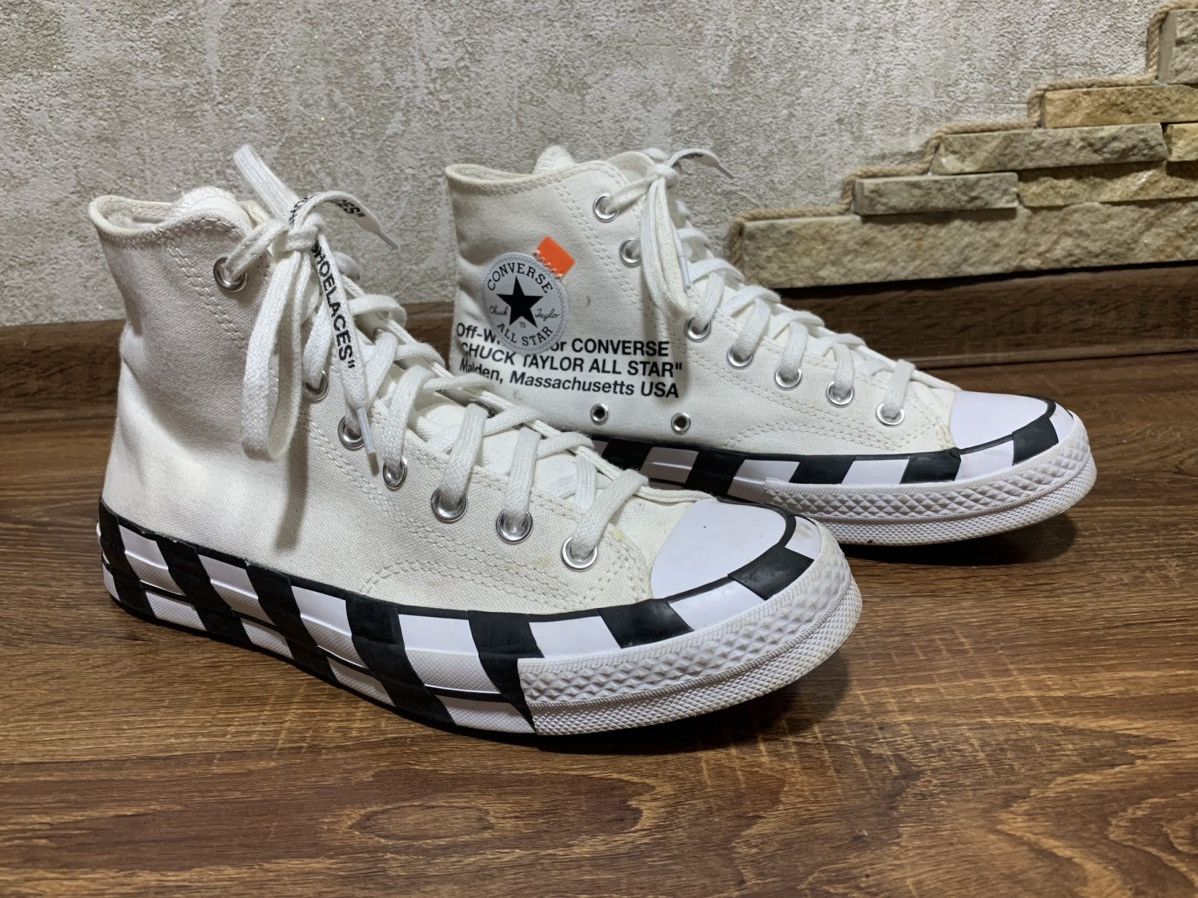 Converse × Off-White Converse x Off White Size US 8 / EU 41 - 1 Thumbnail