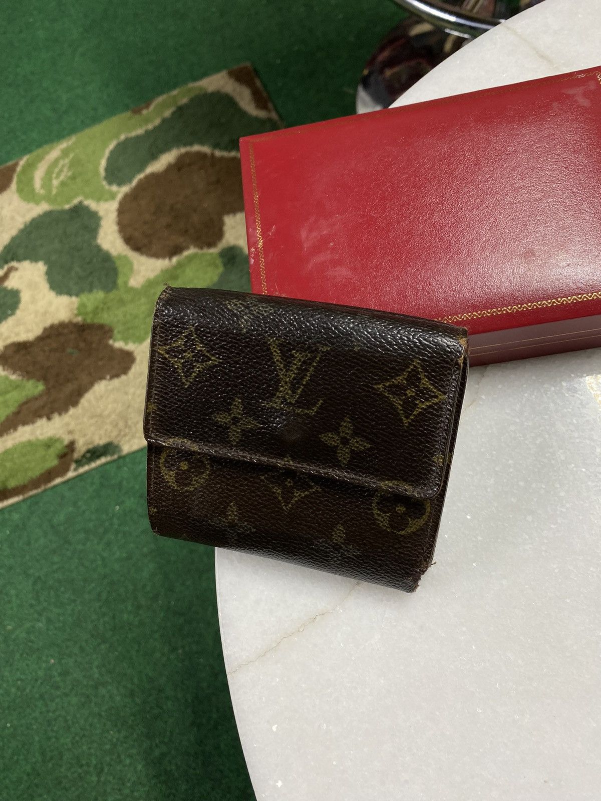 Louis Vuitton Louis Vuitton Brown Monogram Wallet Women’s Card Holder Size ONE SIZE - 8 Thumbnail