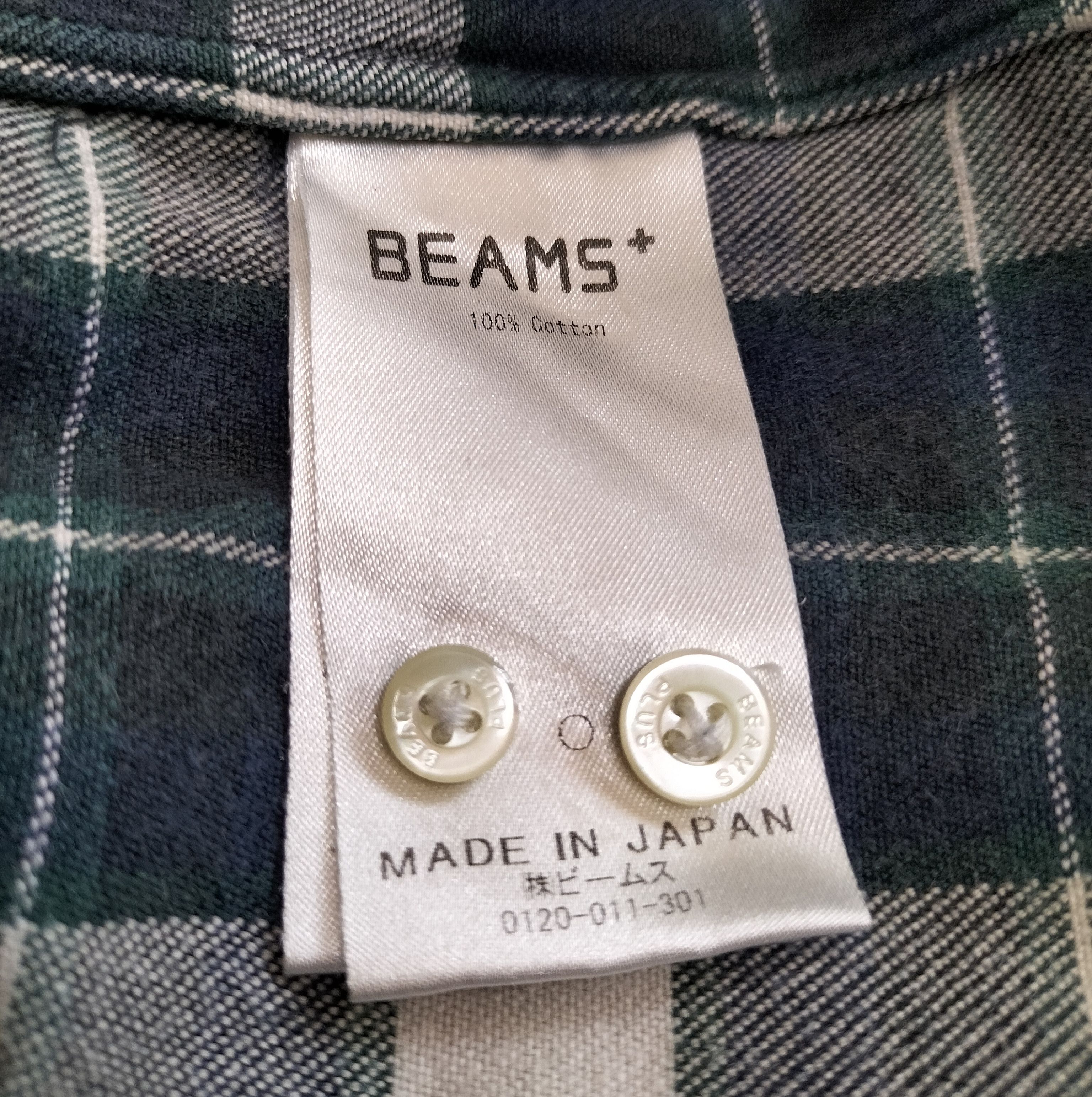 Beams Plus Beams plus flannel shirts Size US L / EU 52-54 / 3 - 9 Thumbnail
