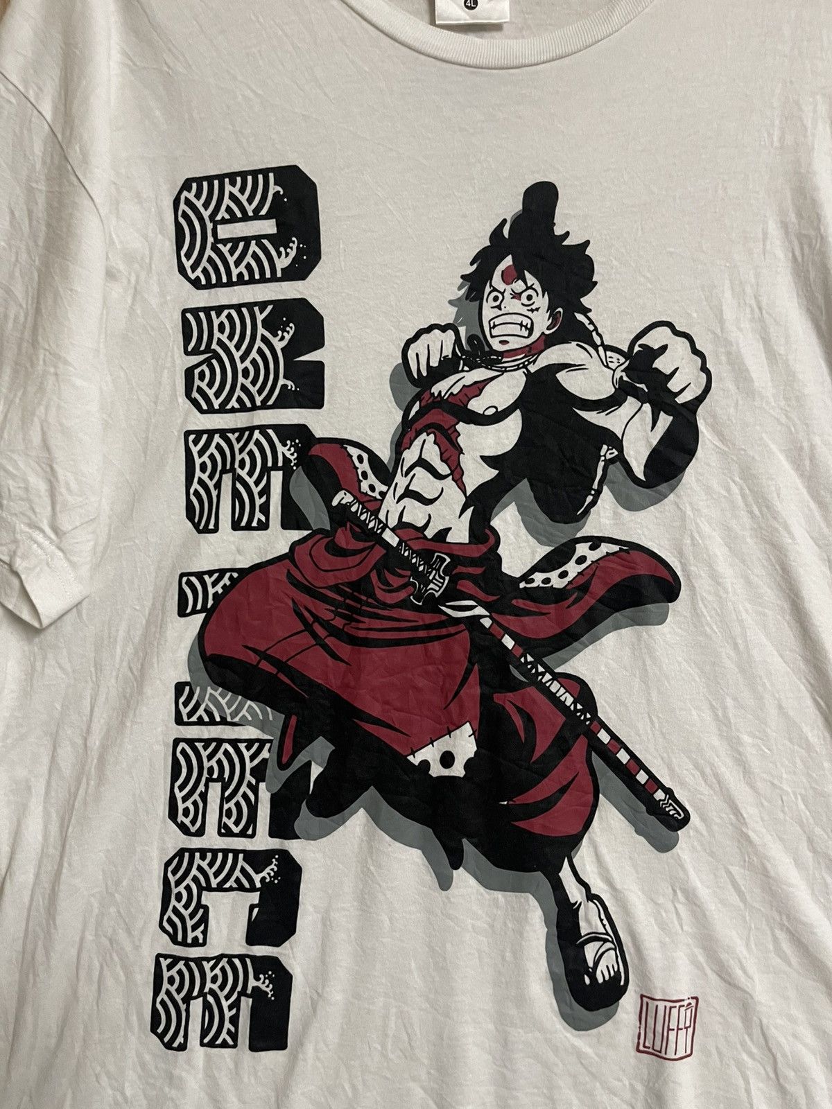 Vintage Vintage One Piece T shirt Luffy XXL Anime Manga Akira Naruto Size US XXL / EU 58 / 5 - 2 Thumbnail