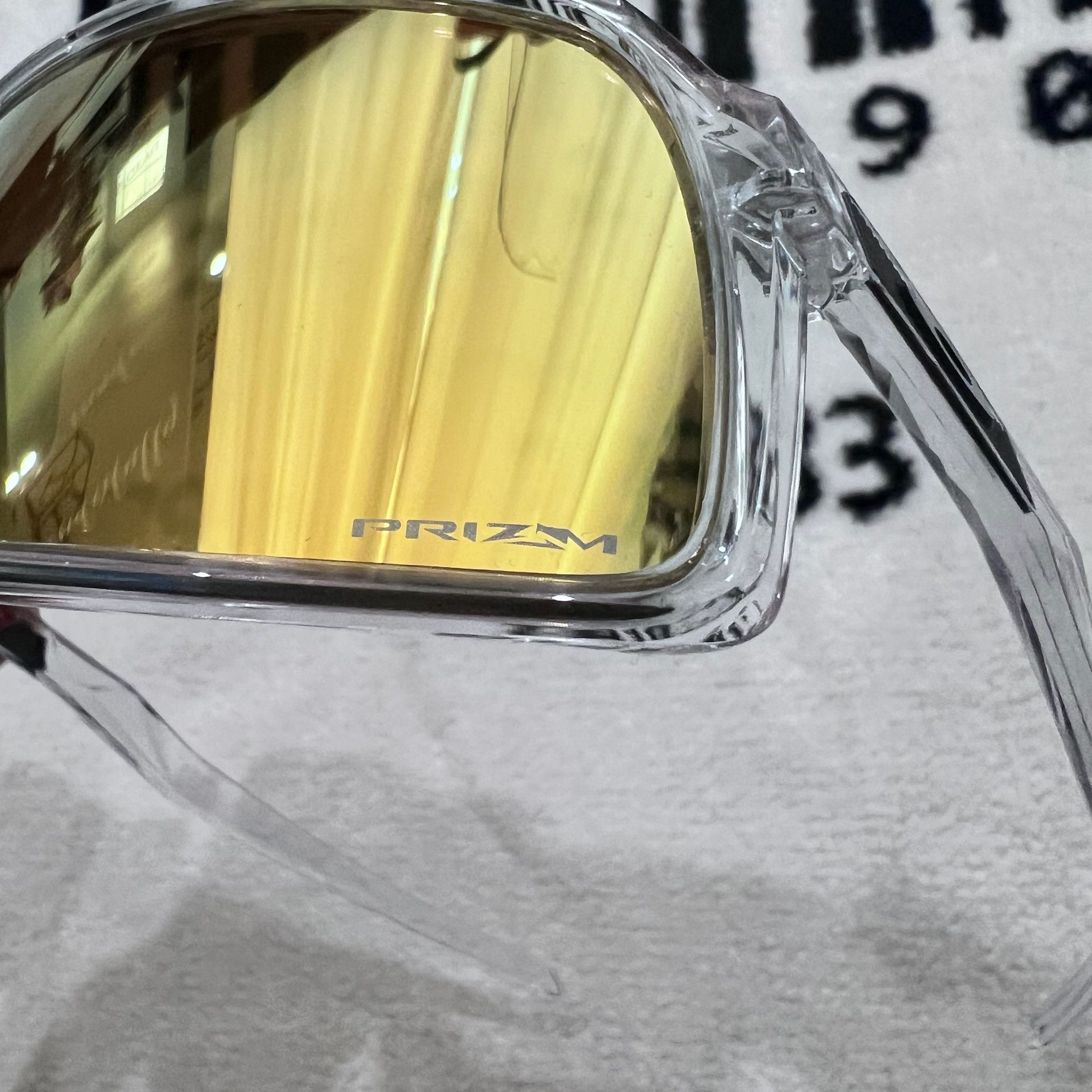 Oakley Oakley Sutro Low Bridge Clear Frames w/ Prizm 24K Gold Lens Size ONE SIZE - 11 Thumbnail