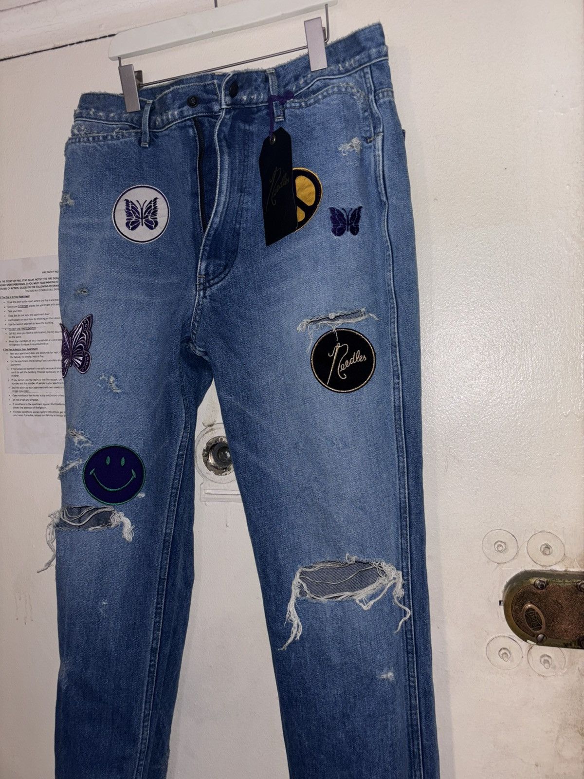 Needles Assorted Patches Jeans Size US 32 / EU 48 - 6 Thumbnail