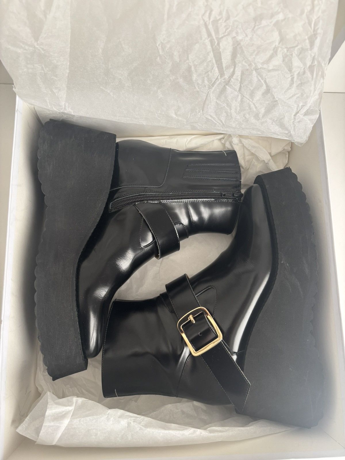 Maison Margiela Maison Margiela MM6 wedge boots Size US 8.5 / IT 38.5 - 13 Thumbnail