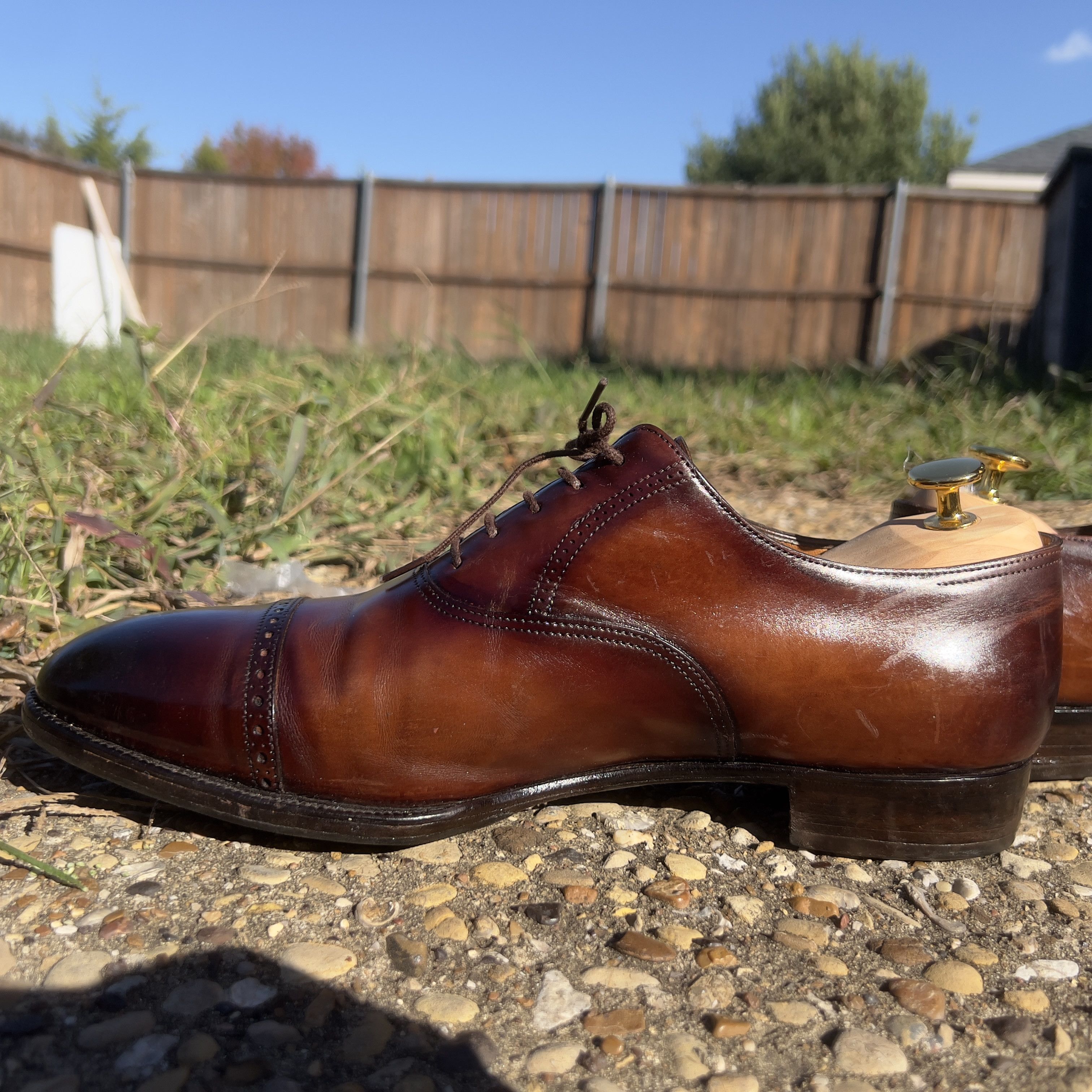 John Lobb John Lobb philip II half brogue cap toe oxford 10.5 us Size US 10.5 / EU 43-44 - 5 Thumbnail