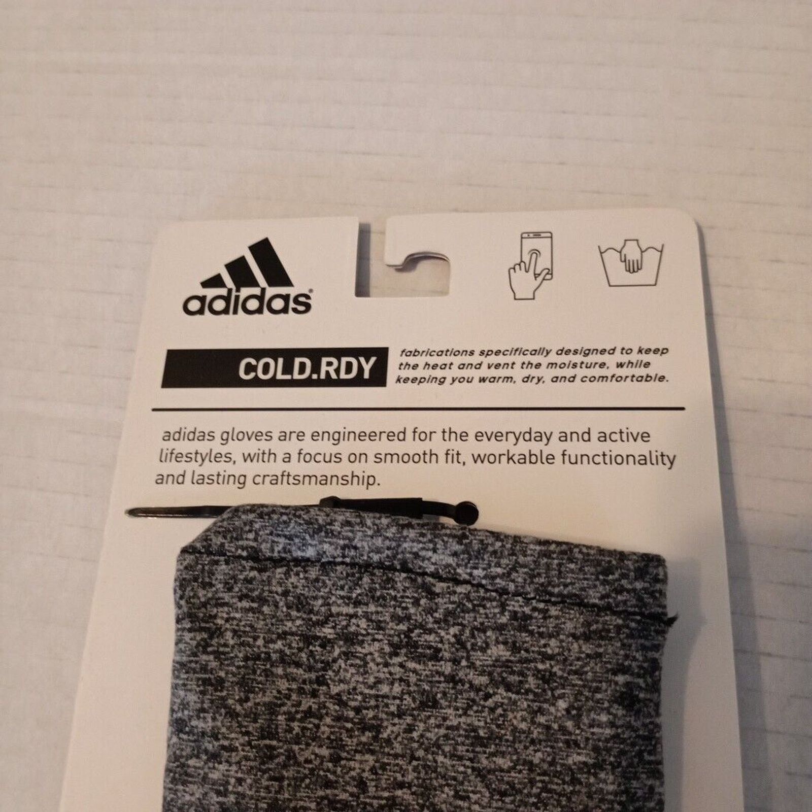 Adidas Adidas Women's Cold Ready Black Running Warm Gloves Size S Size ONE SIZE - 6 Thumbnail