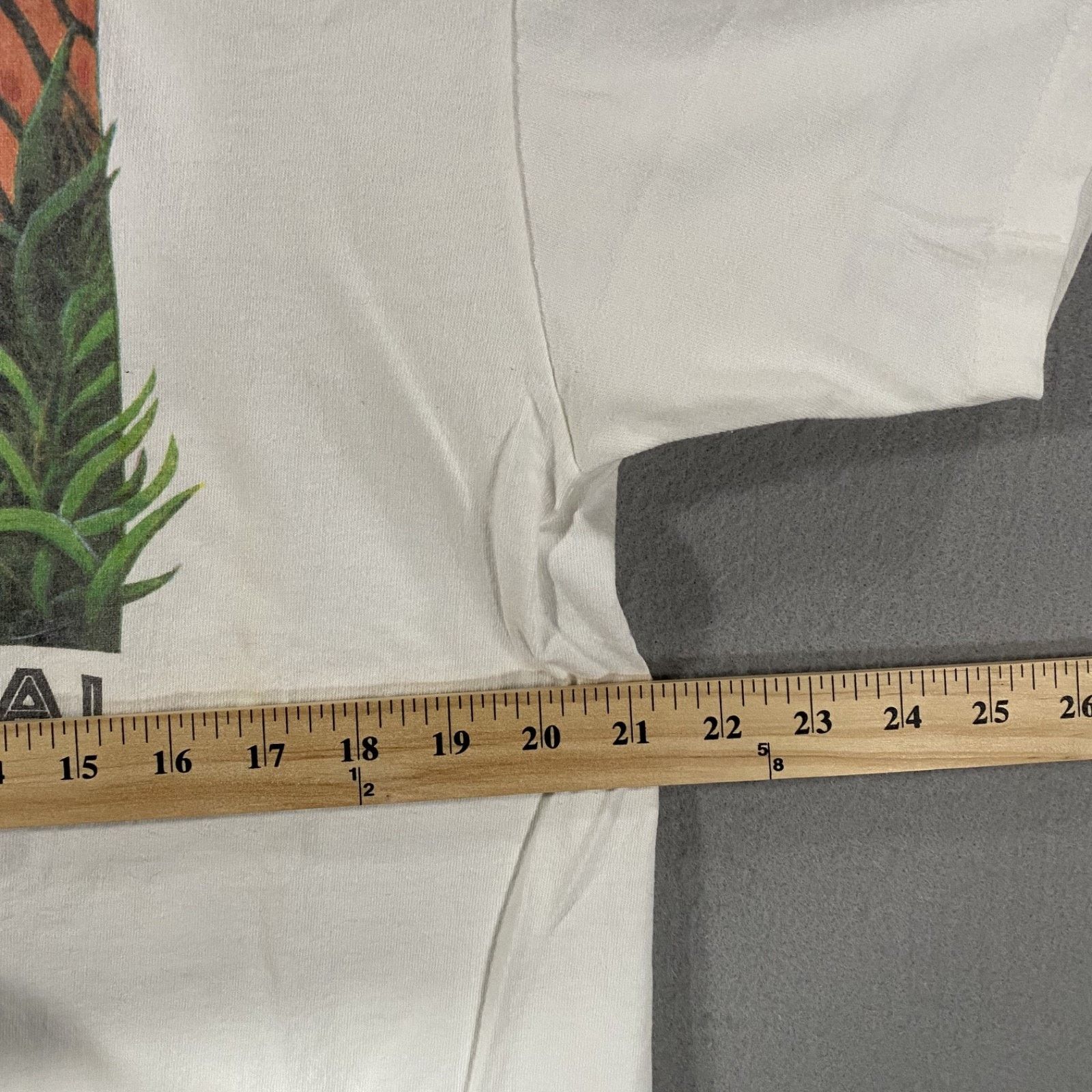 Anvil Vtg '93 Eye on Survival Tiger T Shirt White USA Made Size XL Size US XL / EU 56 / 4 - 6 Thumbnail