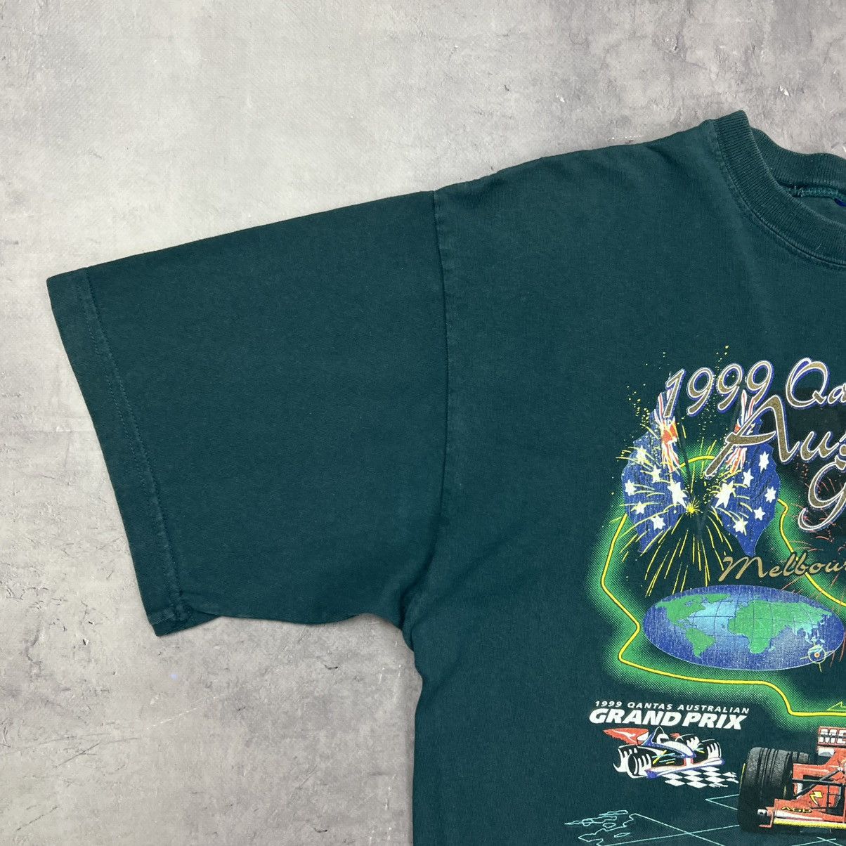 Sports Specialties Rare! Qantas Australia Grand Prix Vintage Tee 1999 Size US XL / EU 56 / 4 - 2 Thumbnail