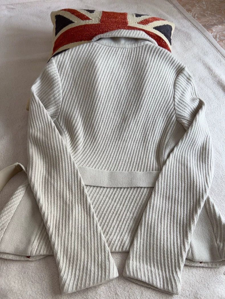 Loro Piana LORO PIANA Cashmere jacquard sweater coat Size M / US 6-8 / IT 42-44 - 3 Thumbnail
