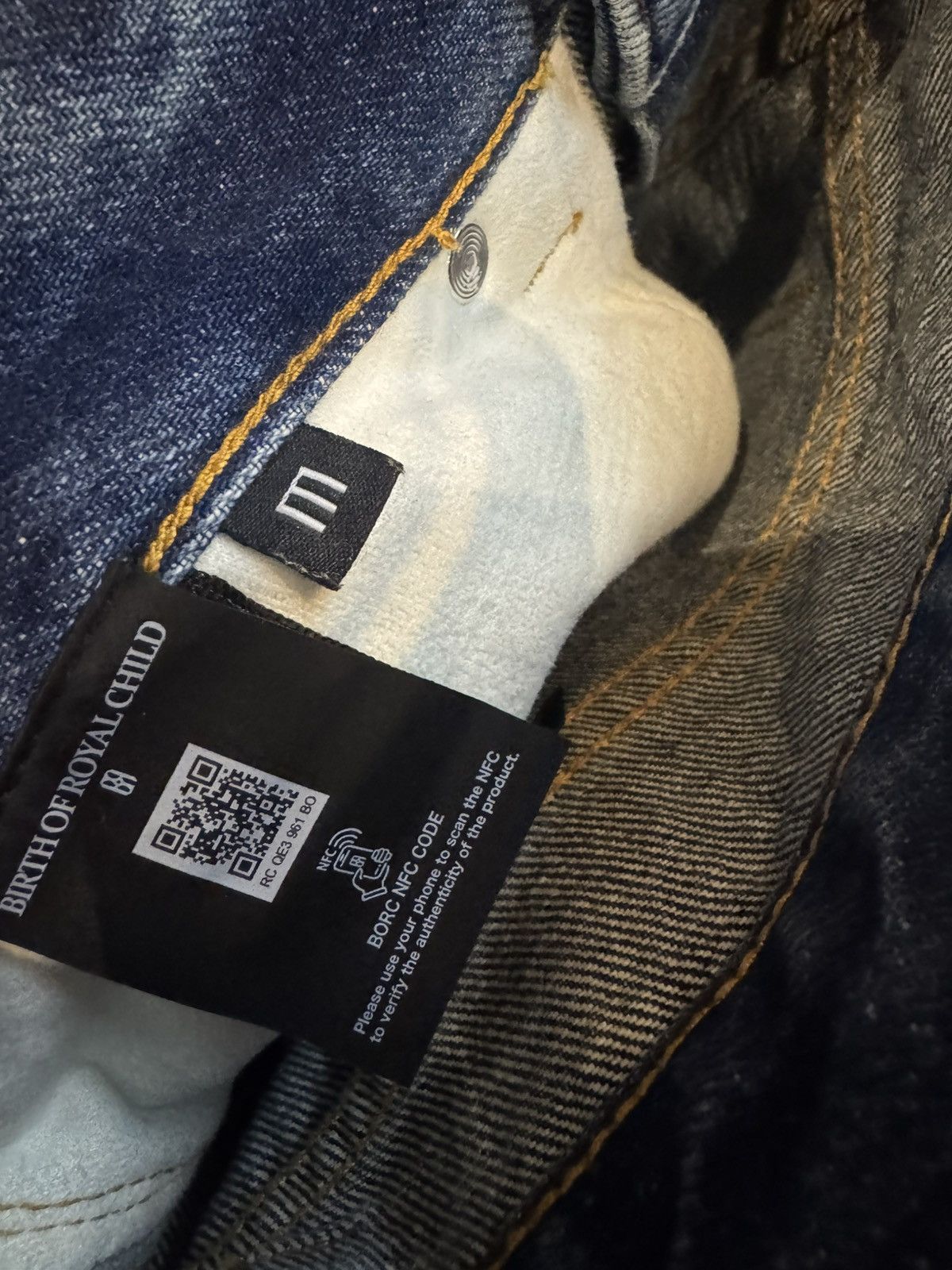 Birth of Royal Child Birth Of Royal Child 20K Swarovski Diamond 3D Printing Jeans Size US 32 / EU 48 - 4 Thumbnail