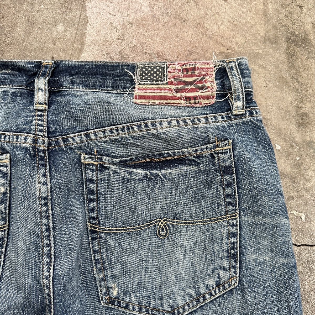Polo Ralph Lauren × Ralph Lauren Ralph Lauren PJC Distressed Denim Size US 28 / EU 44 - 11 Thumbnail