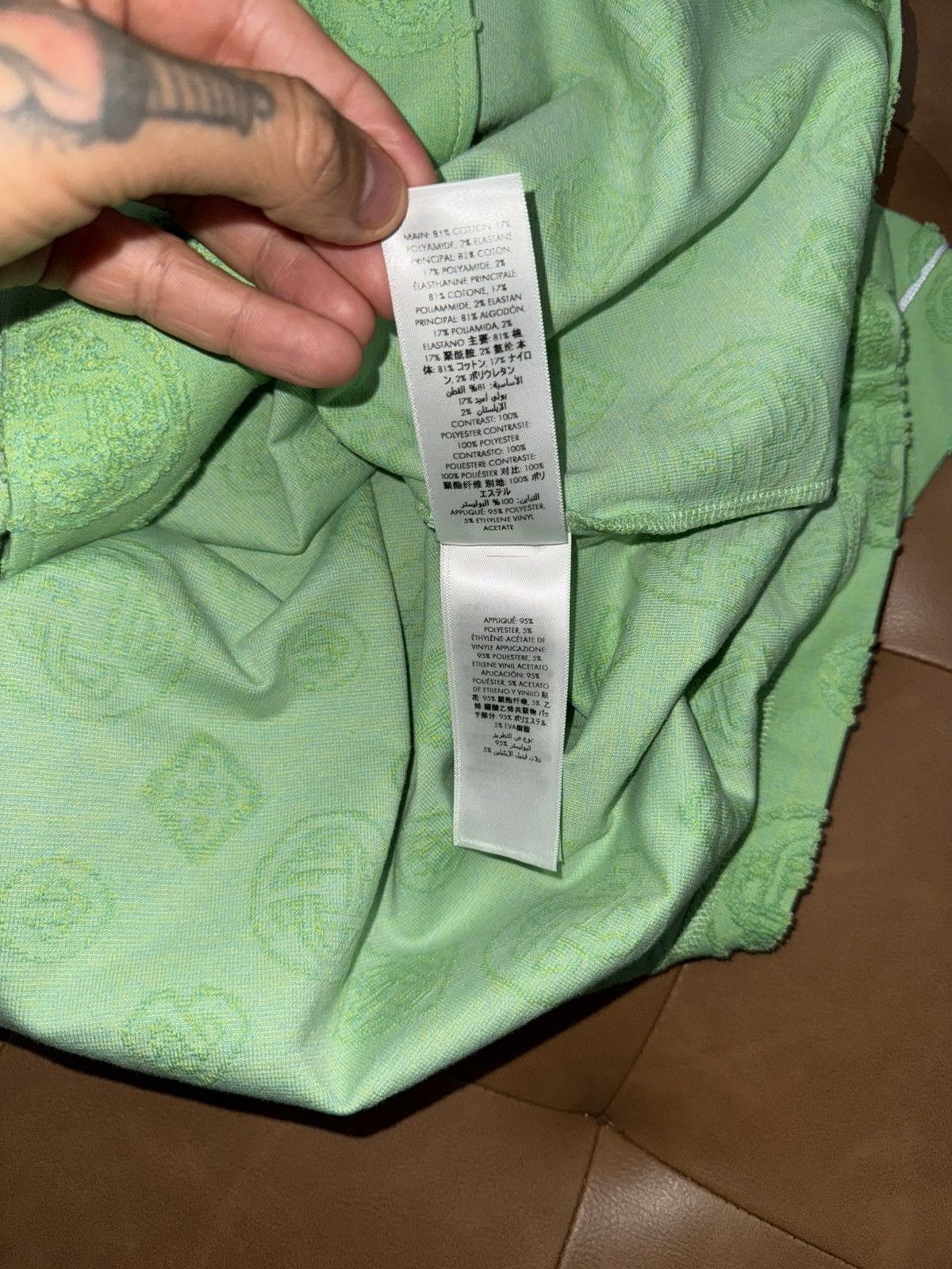 Casablanca Toweling monogram shirt Size US L / EU 52-54 / 3 - 8 Thumbnail