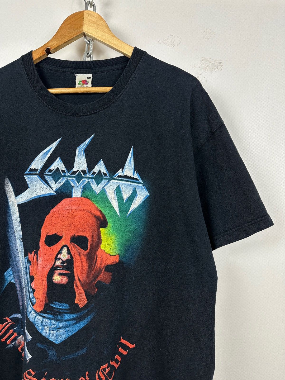 Band Tees 2006 Vintage Sodom In the Sing of Evil Band T-Shirt Size US XL / EU 56 / 4 - 5 Thumbnail