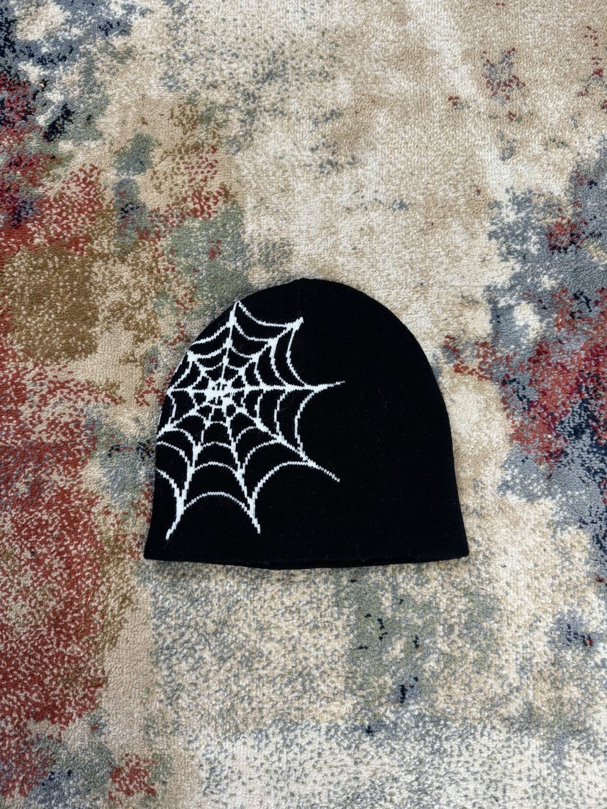 Japanese Brand Vintage Spider Black Y2K Hat Streetwear Avant Garde Style Size ONE SIZE - 1 Thumbnail