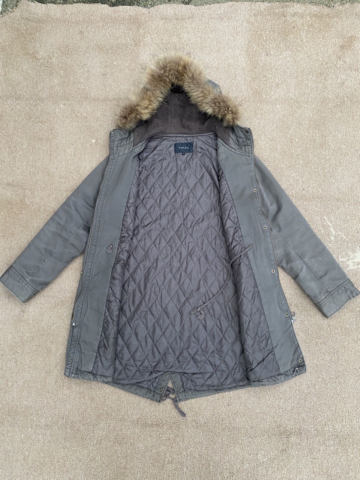 If Six Was Nine × Vintage Vintage colza fur hoodie jacket Size US L / EU 52-54 / 3 - 12 Thumbnail