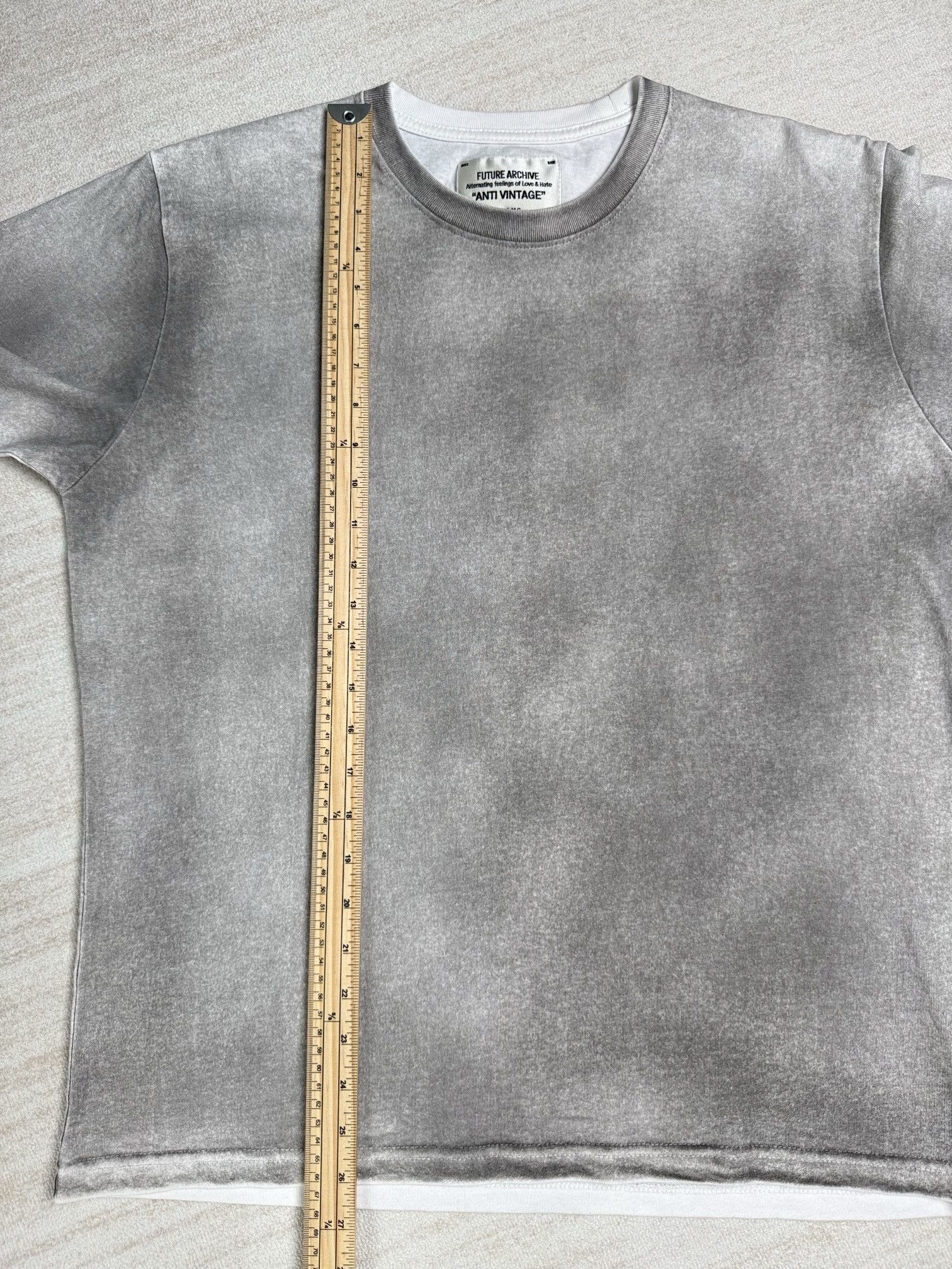 Japanese Brand UNWORN* FUTURE ARCHIVE / CHEMICAL WASHED T-SHIRT BEAMS Size US S / EU 44-46 / 1 - 7 Thumbnail