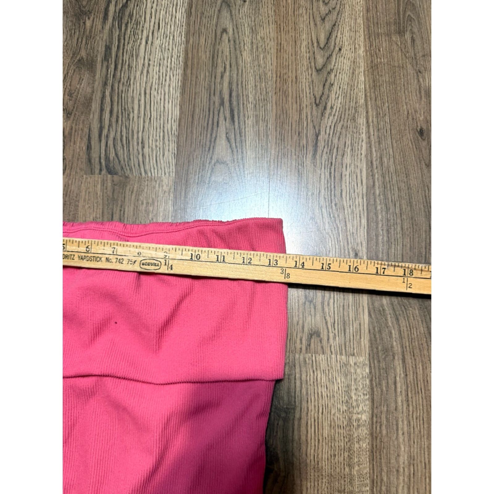 Vintage Live in the Moment Bodysuit Women's Large Pink Strapless Tube Pull On Size L / US 10 / IT 46 - 2 Thumbnail