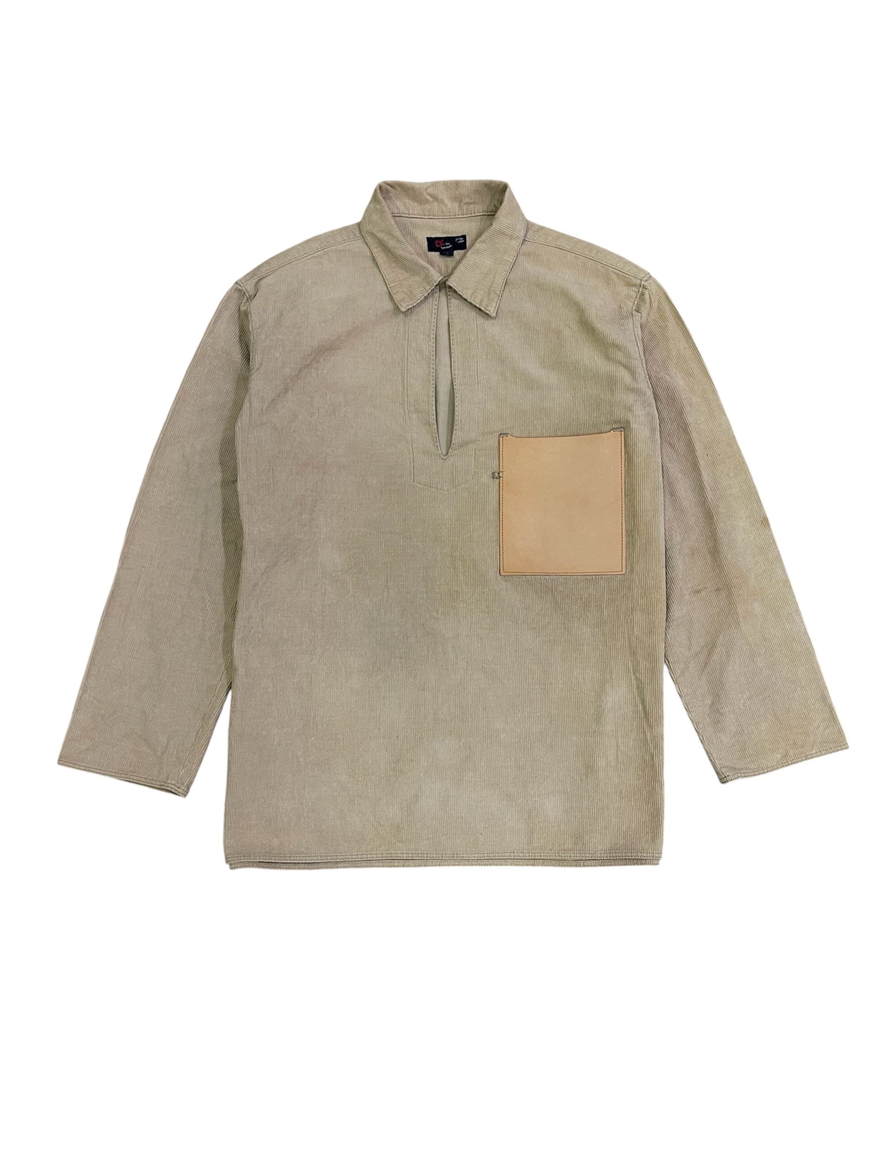45rpm Long Sleeve Quodroy Beige 45RPM Single Button Leather Pocket Size US XL / EU 56 / 4 - 2 Thumbnail