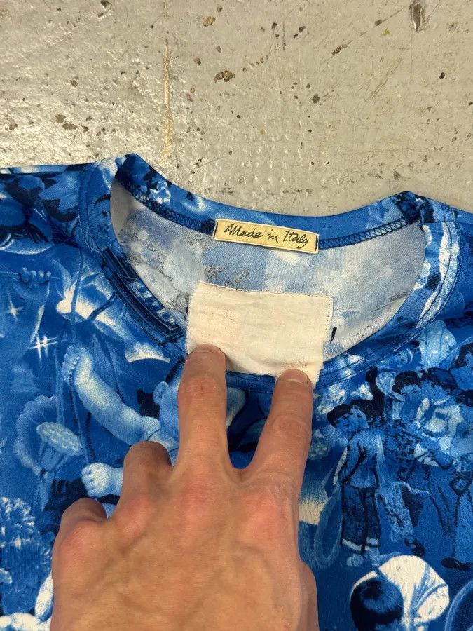 Jean Paul Gaultier 1990s Jean Paul Gaultier Chinese Propaganda Blue Longsleeves Size US S / EU 44-46 / 1 - 10 Thumbnail