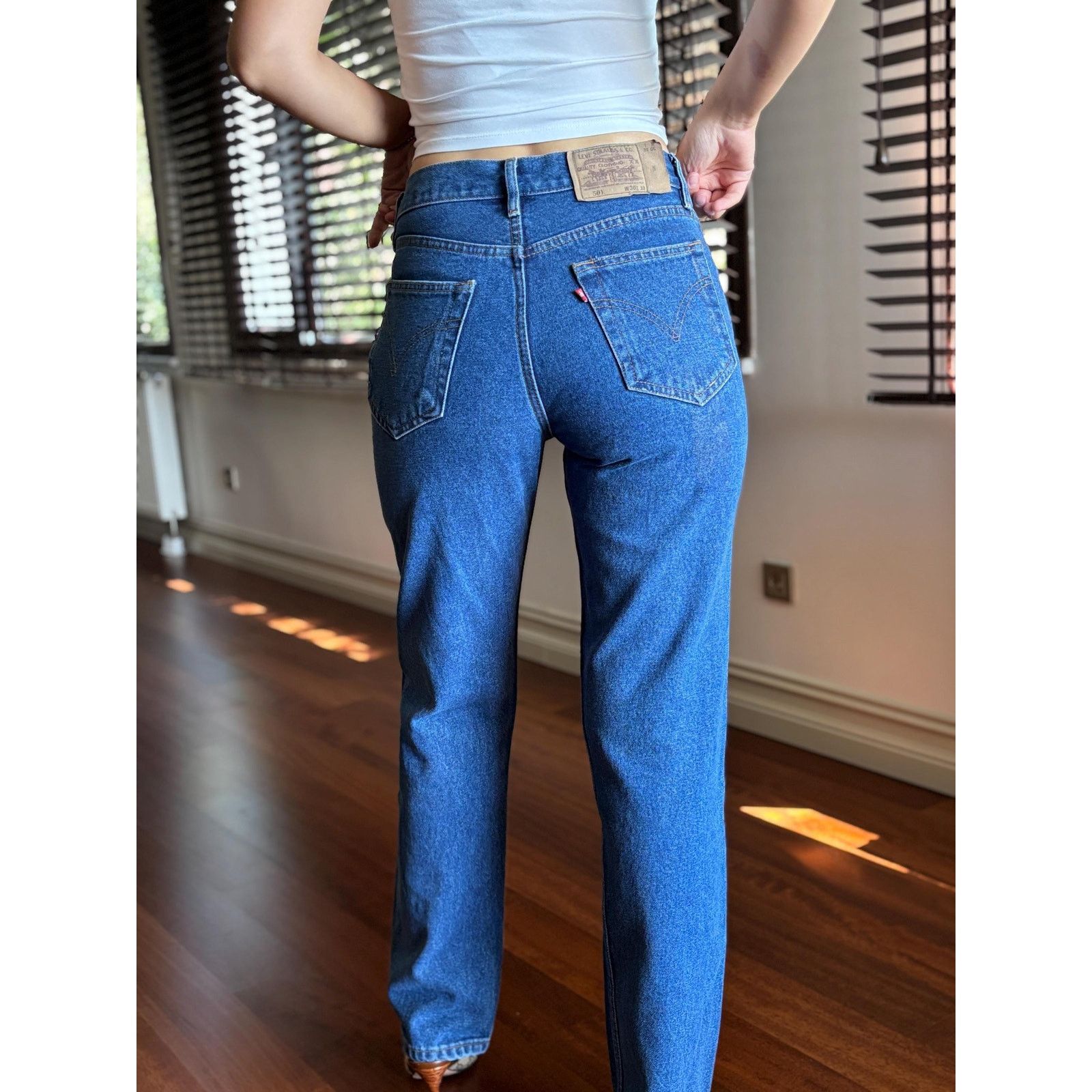 Levi's Vintage Levi's 501 Jeans W30 L32 USA 1996 Red Tab 90s Denim Size US 30 / EU 46 - 3 Thumbnail