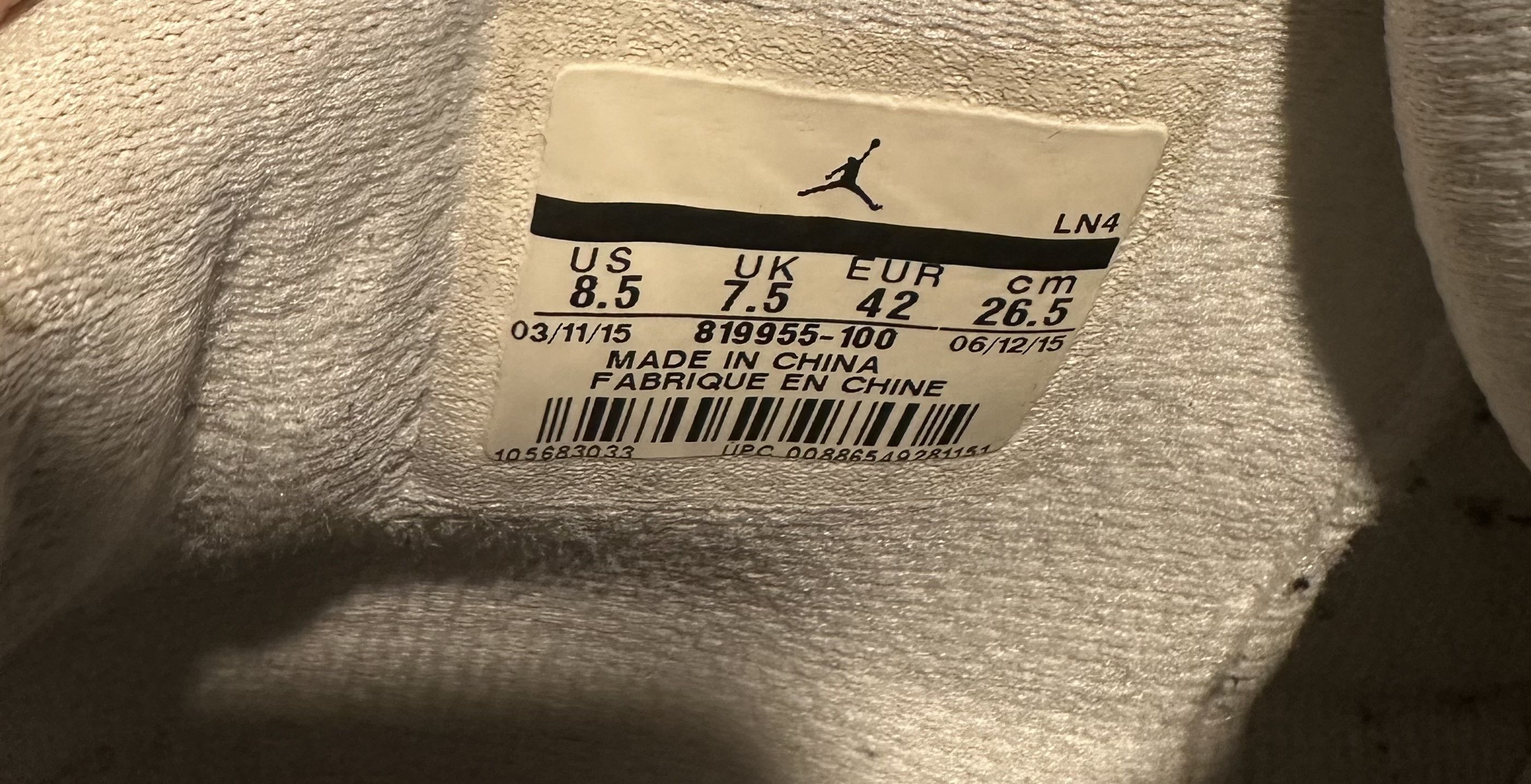 Jordan Brand Air Jordan 10 Retro 'OVO - White' Size US 8.5 / EU 41-42 - 11 Thumbnail