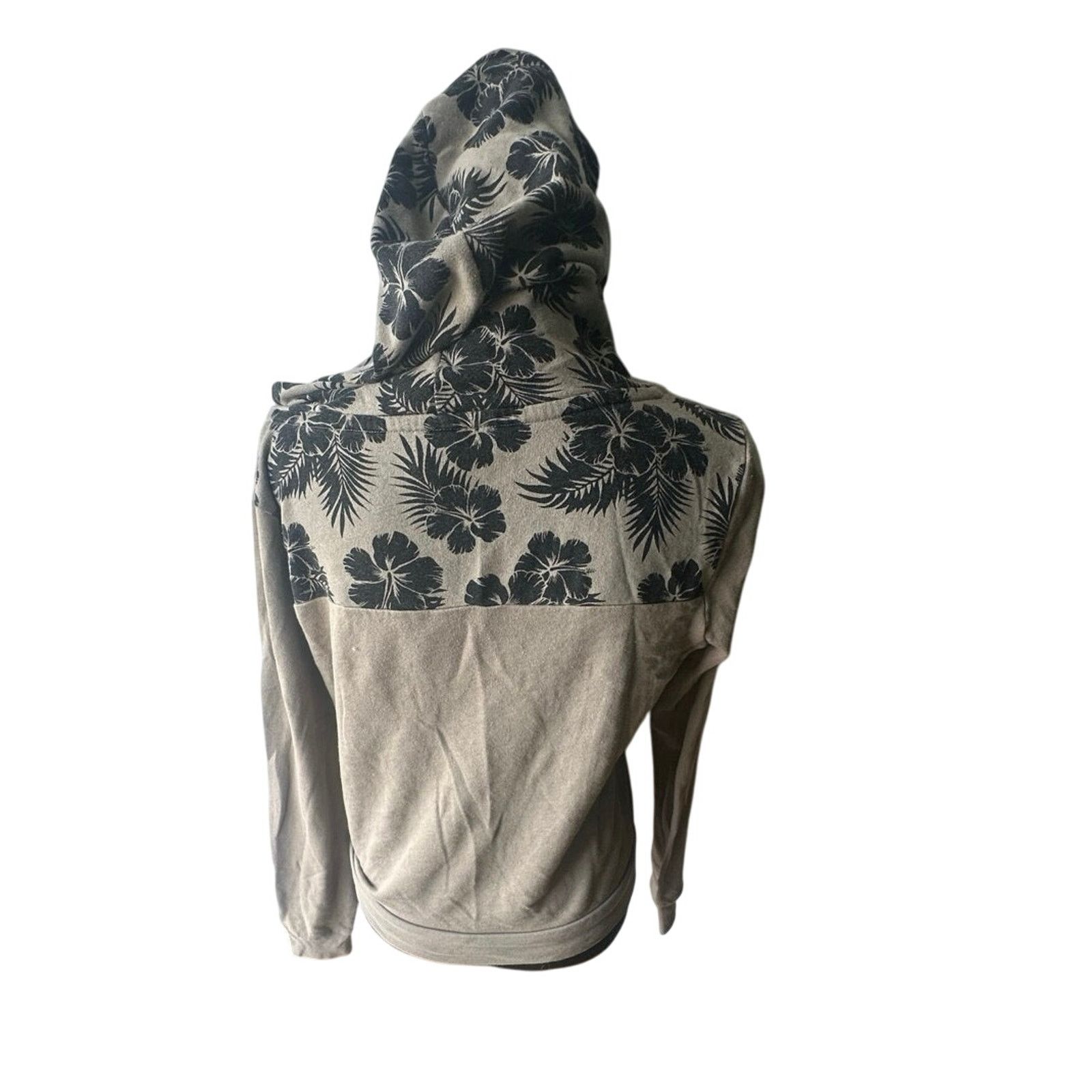 Pink Victoria’s Secret Pink Beige Full-Zip Hoodie – Floral Size S Size S / US 4 / IT 40 - 7 Thumbnail