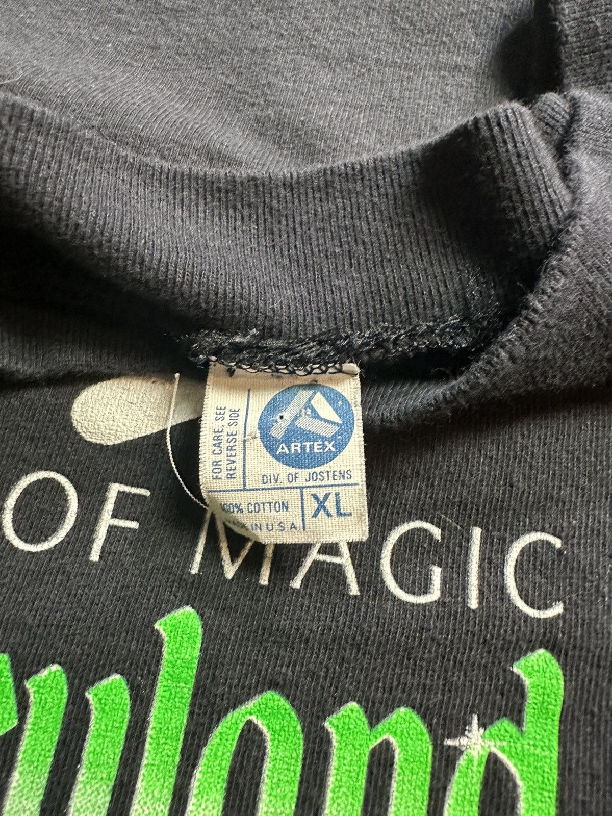 Vintage Vintage Disneyland 35 Years Of Magic Short Sleeve Sweatshirt Size US XL / EU 56 / 4 - 3 Thumbnail