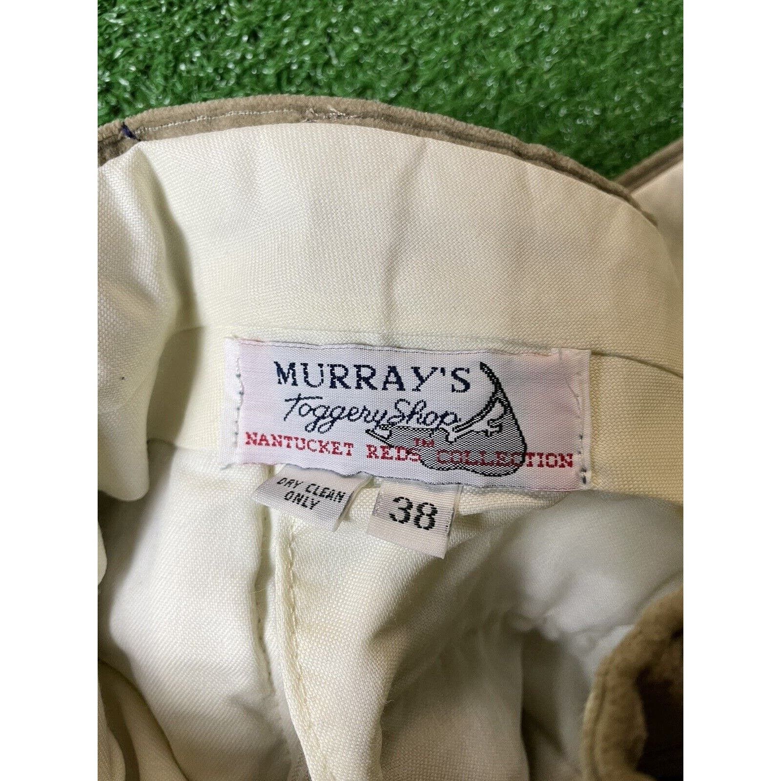 Vintage Vintage 70s Murrays Golf Embroidered Corduroy 38 Pants USA Size US 38 / EU 54 - 3 Thumbnail