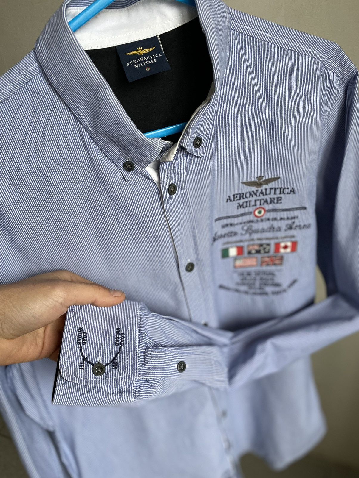 Aeronautica Militare Aeronautica Militare pilot shirt button down Size US L / EU 52-54 / 3 - 5 Thumbnail