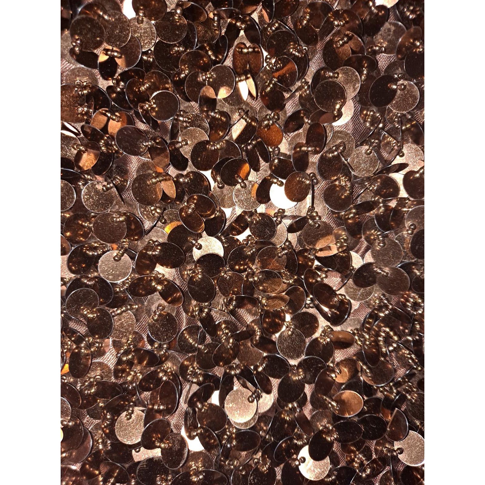 Other Copper Medium Sequin Satchel Purse handbag Size ONE SIZE - 2 Thumbnail