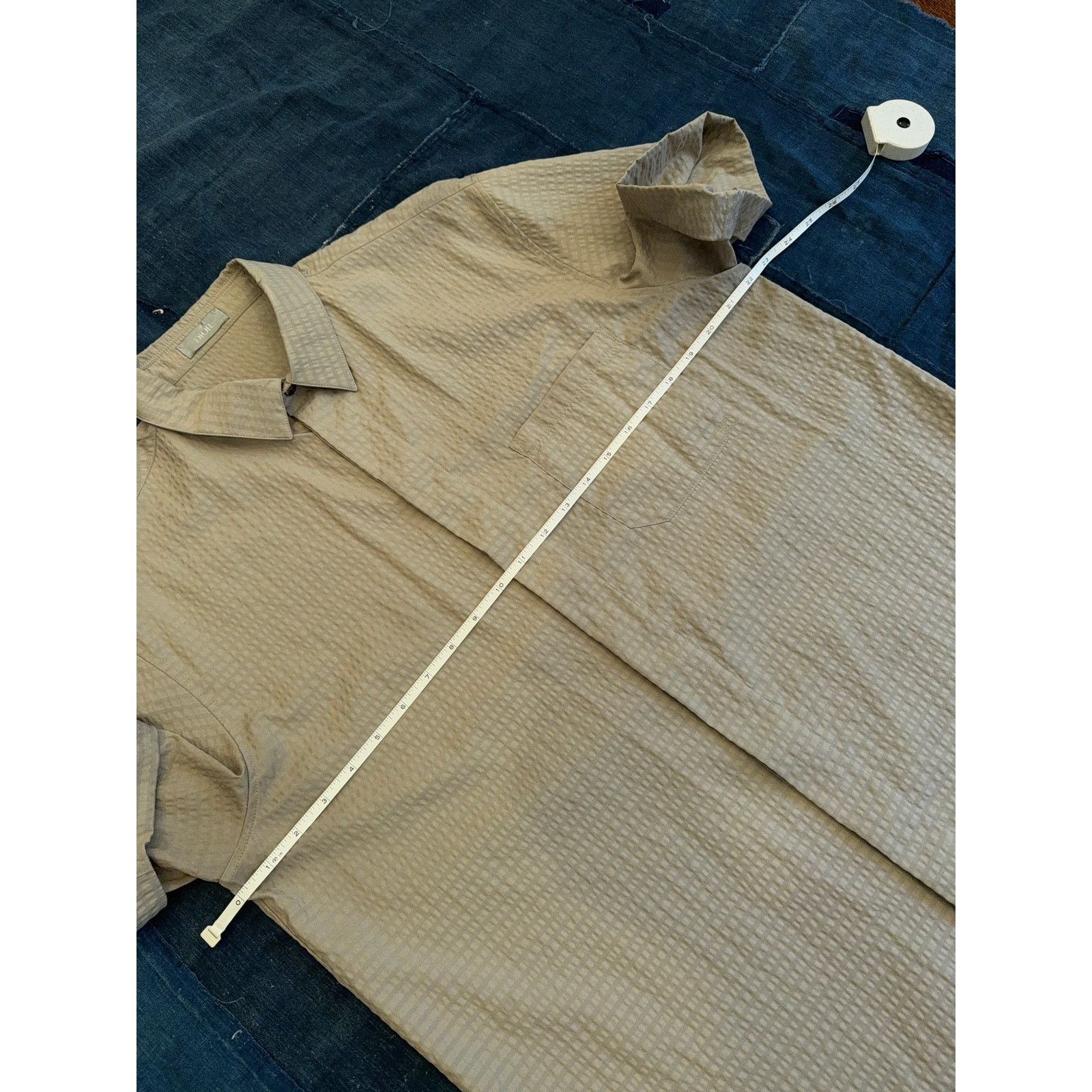 Dior Dior X Parley Beach Capsule 'Seersucker' shirt - M - 39 Size US M / EU 48-50 / 2 - 10 Thumbnail