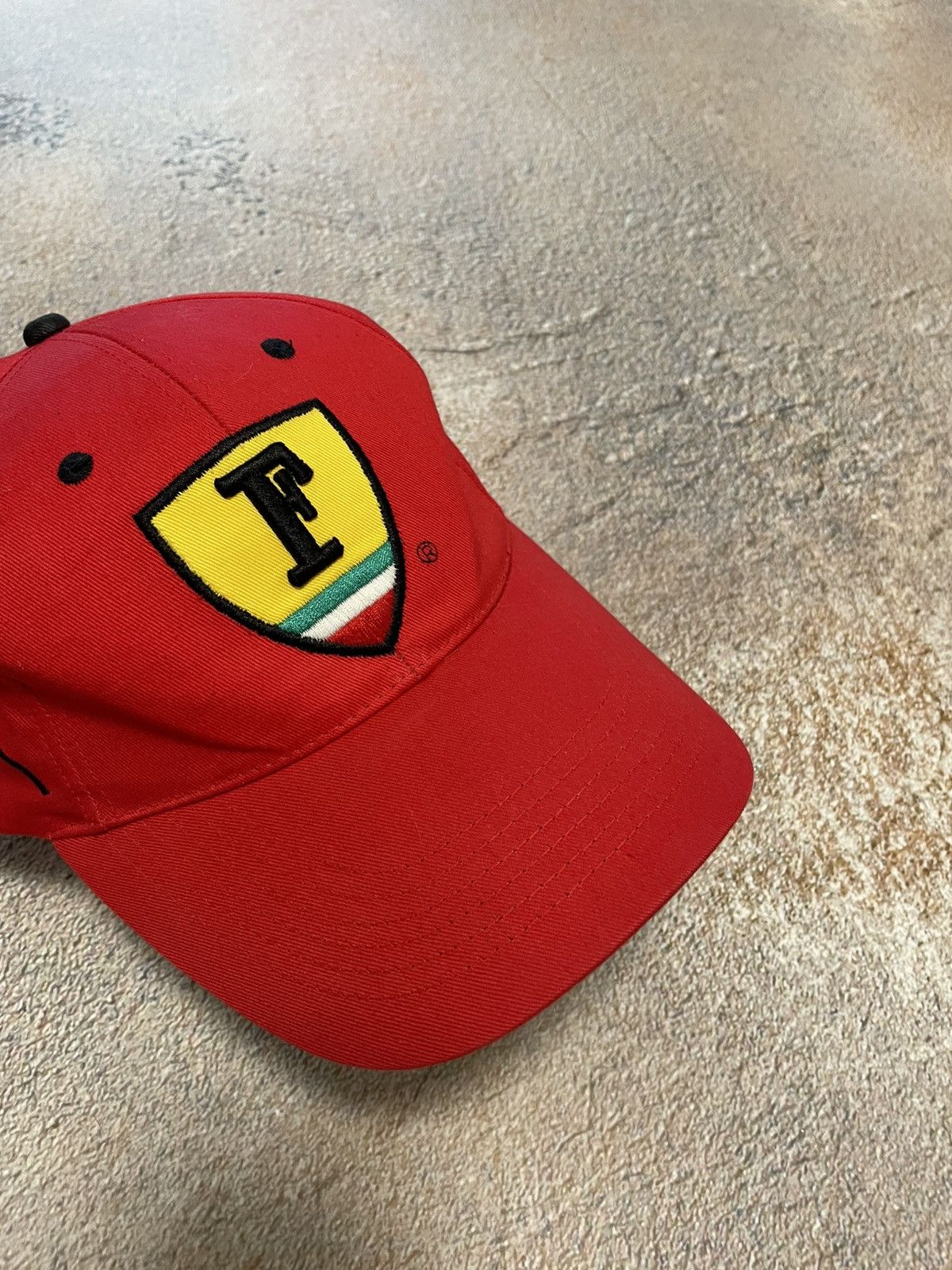 Ferrari Vintage Ferrari Formula 1 Racing Cap Center Logo Size ONE SIZE - 2 Thumbnail