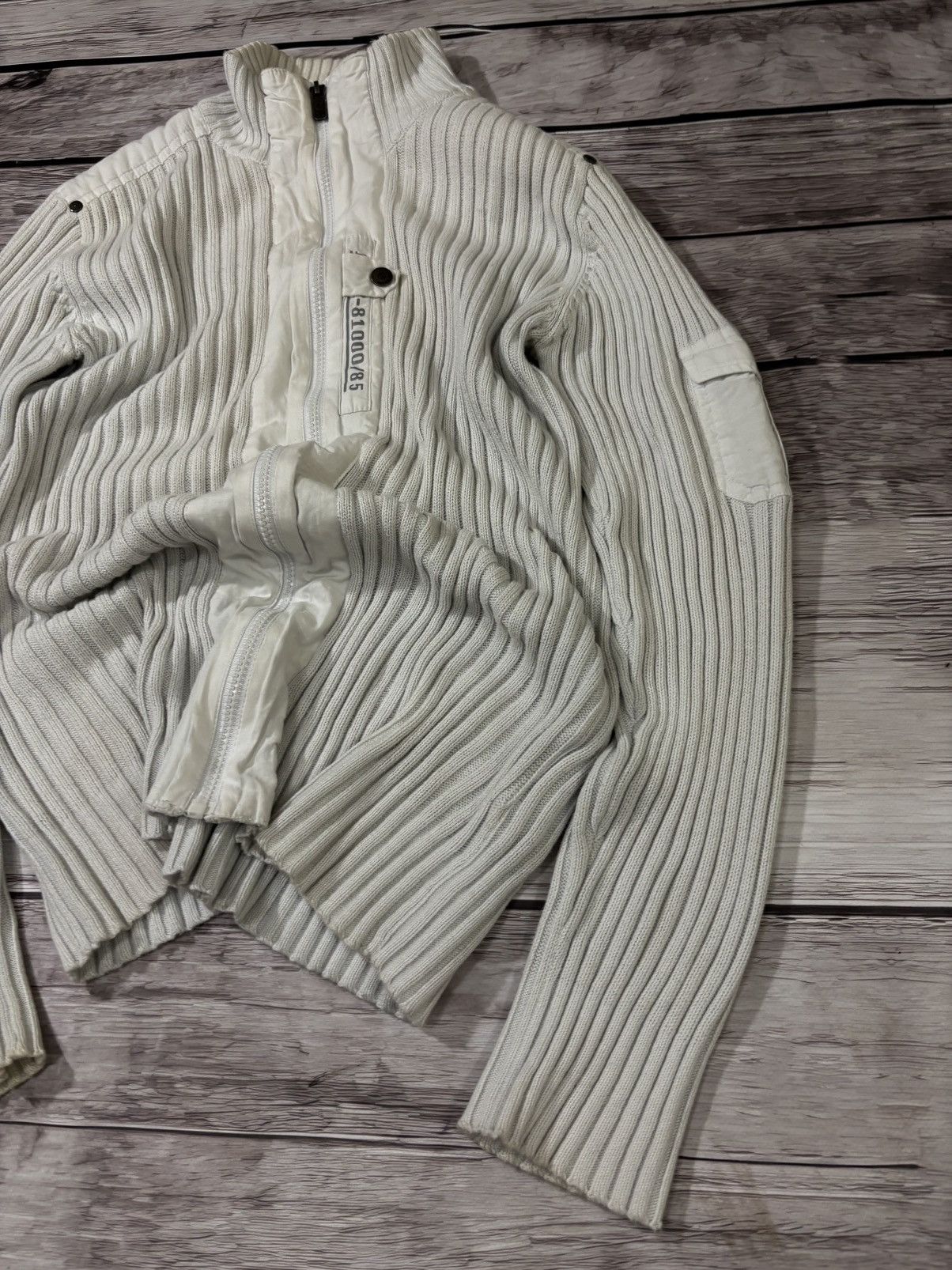 Japanese Brand × Junya Watanabe × Yohji Yamamoto Vintage Streetwear Kapital Style Sweater Zip Hoodie 90s Size US M / EU 48-50 / 2 - 3 Thumbnail