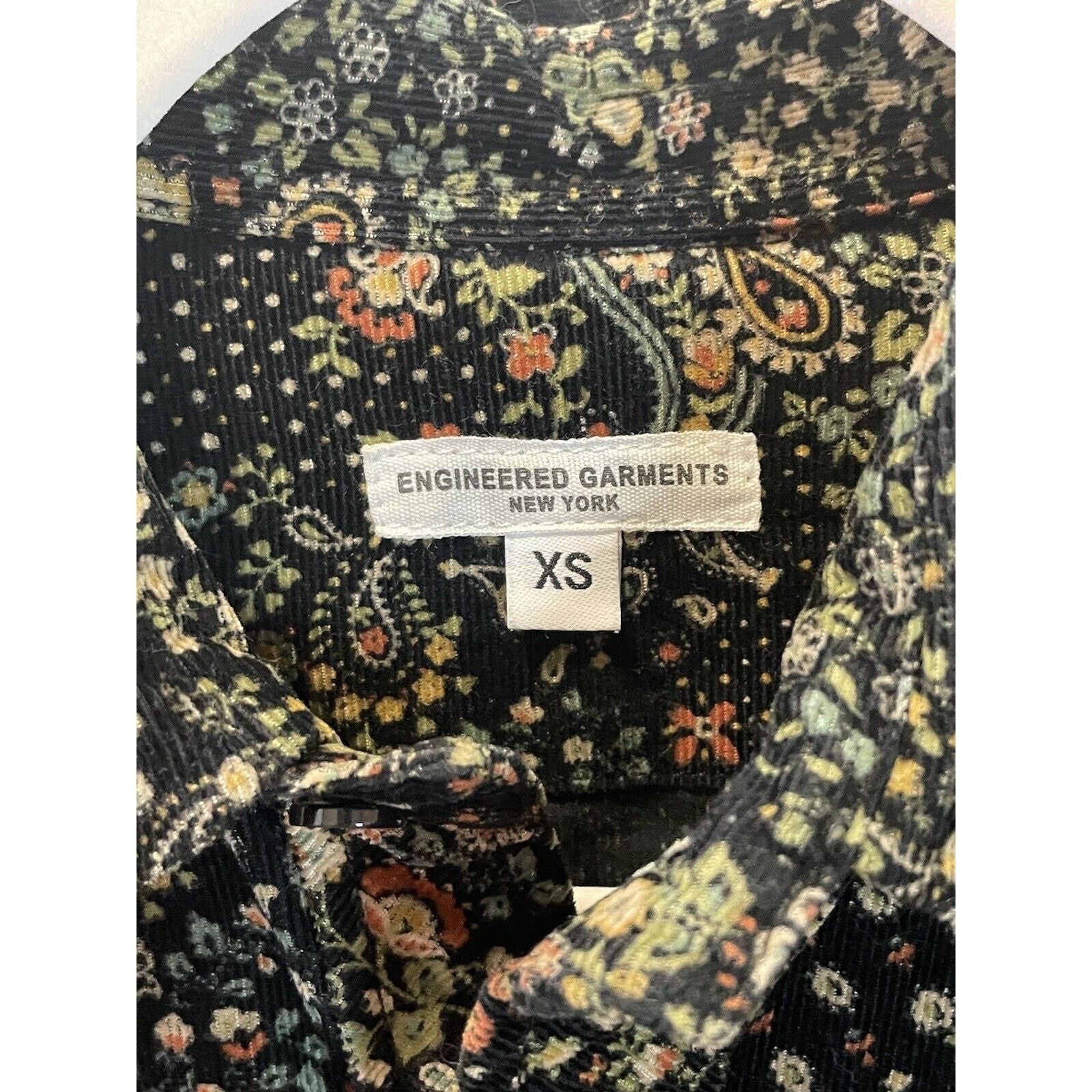 Engineered Garments Engineered Garments Paisley Button Down Shirt Size XS Size US XS / EU 42 / 0 - 3 Thumbnail