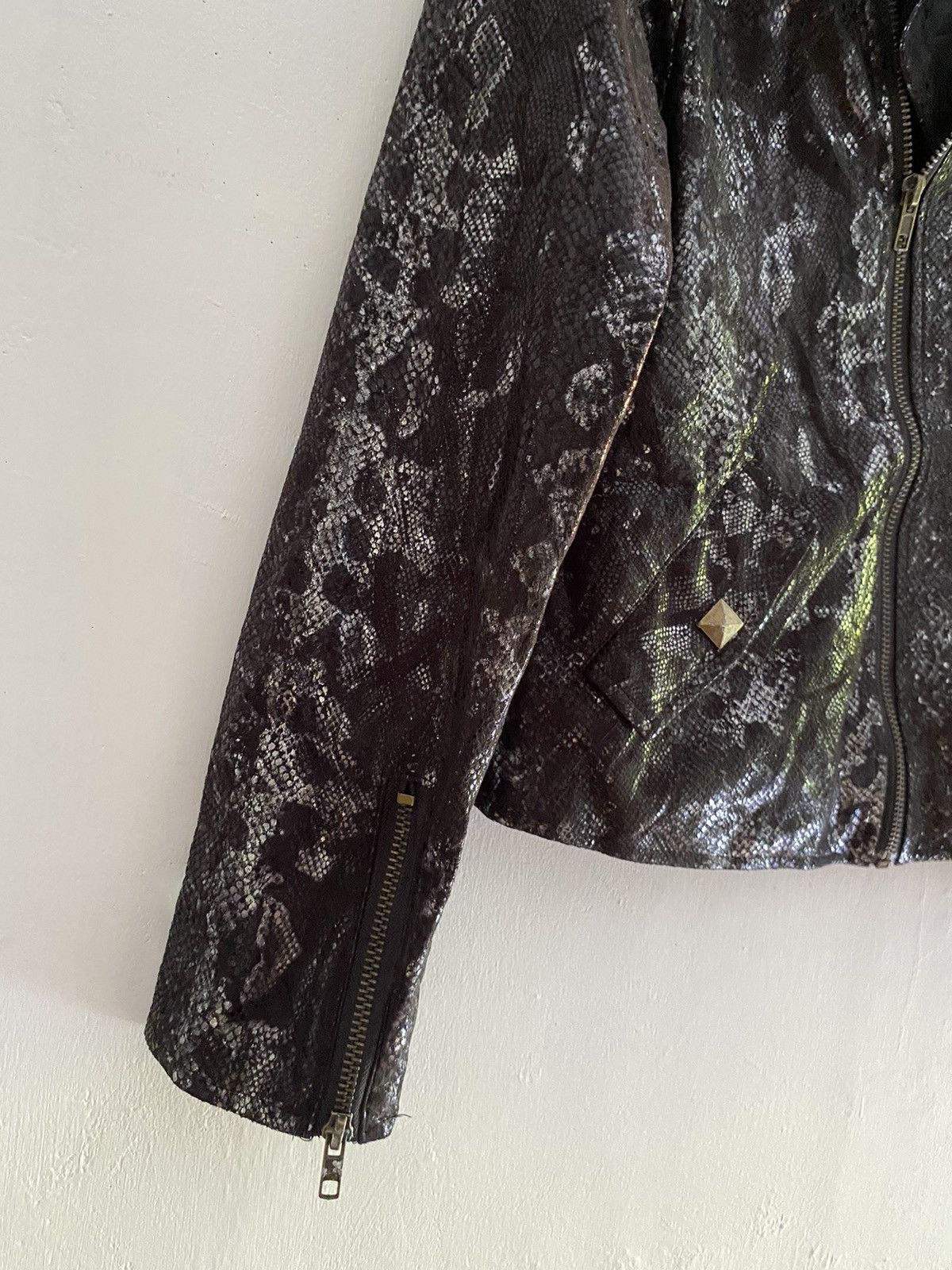 Yasuyuki Ishii Japanese Erin snake skin punk jacket Size US M / EU 48-50 / 2 - 4 Thumbnail