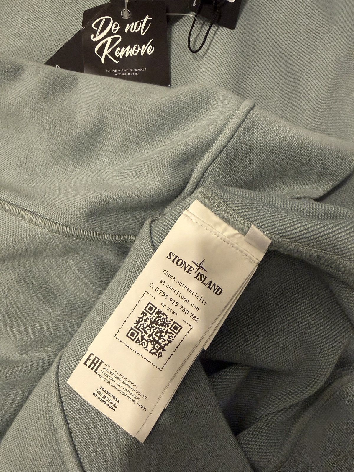 Stone Island Stone Island Sweatshirt Light BLUE Size US S / EU 44-46 / 1 - 5 Thumbnail