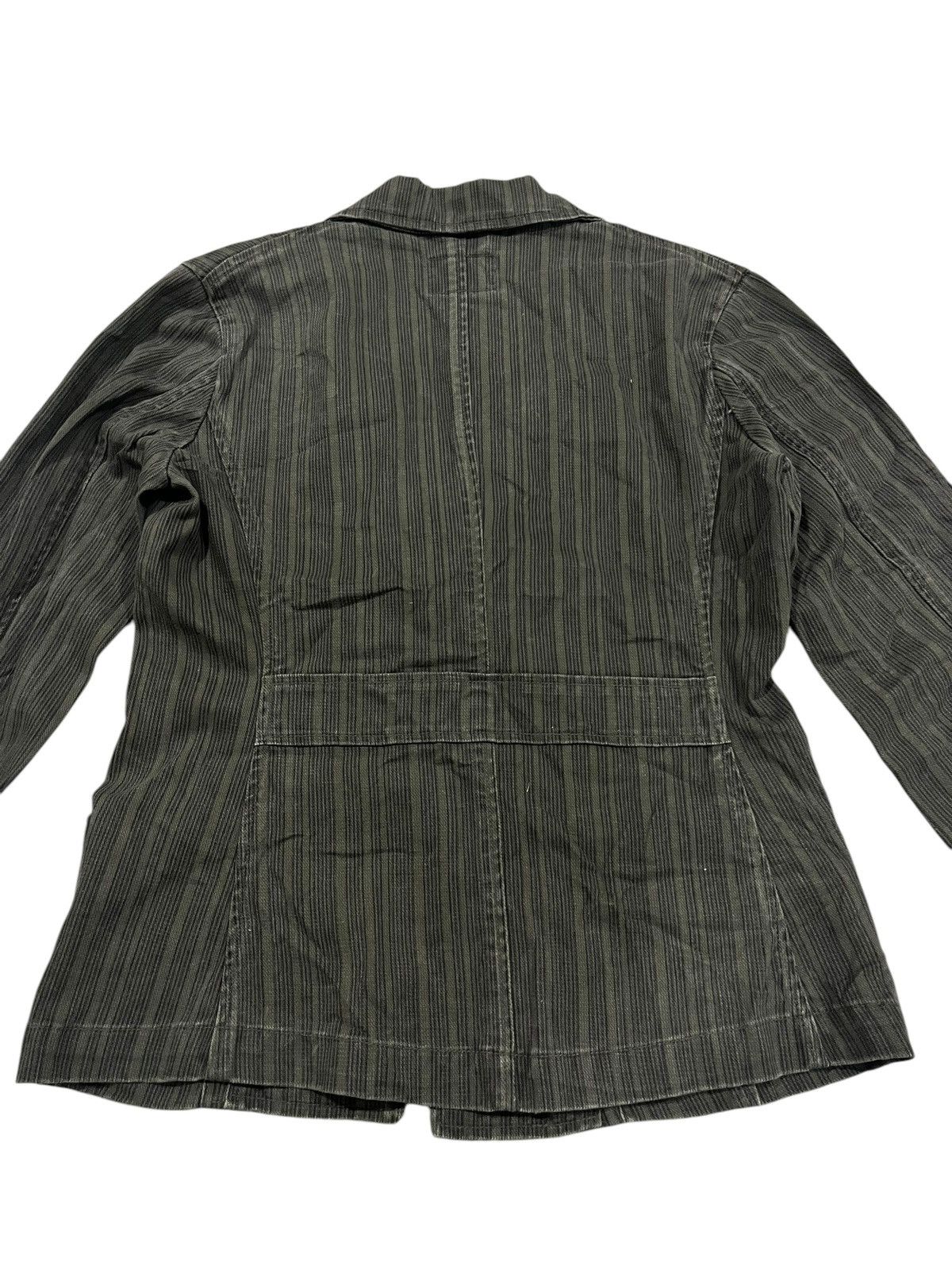 Vintage Vintage Woolrich Stripped Button Up Blazer/Coat Jacket Size US L / EU 52-54 / 3 - 18 Thumbnail