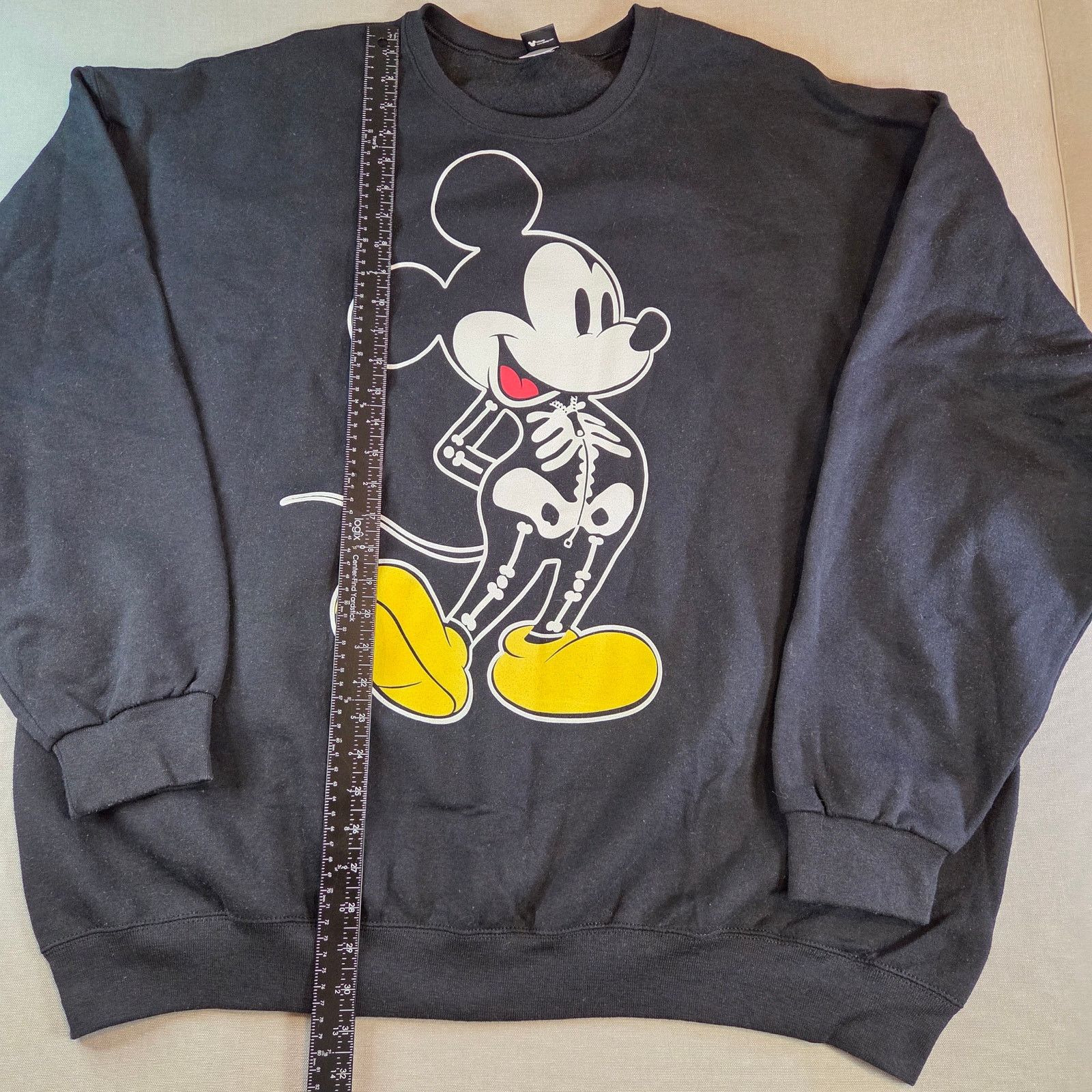 Disney Disney Mickey Skeleton Sweatshirt XXL Size US XXL / EU 58 / 5 - 7 Thumbnail