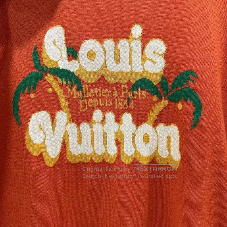 Louis Vuitton Louis Vuitton Orange T-shirt Size US M / EU 48-50 / 2 - 5 Thumbnail