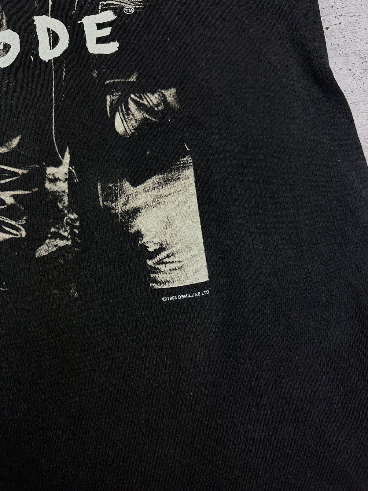 Band Tees 1993 Depeche Mode Vintage Crew Neck Tour Tee Size US XL / EU 56 / 4 - 8 Thumbnail