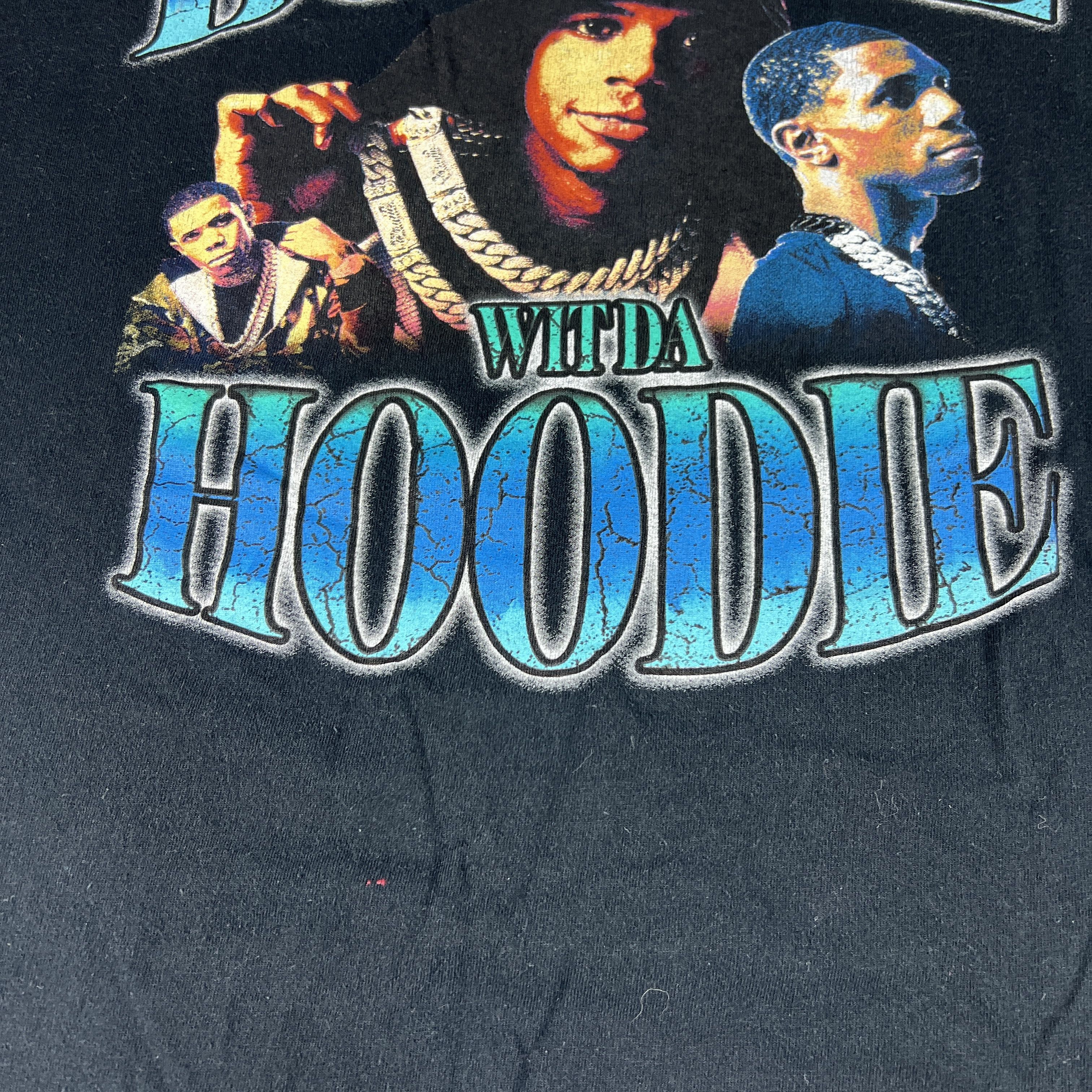 Rap Tees A Boogie With The Hoodie Rap Shirt Black Faded Short Sleeve Size US XL / EU 56 / 4 - 6 Thumbnail