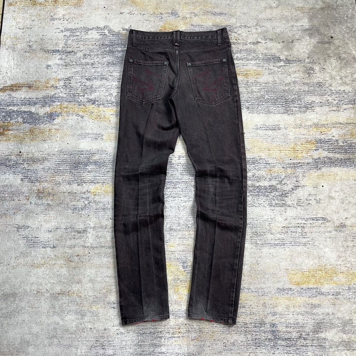 If Six Was Nine Japanese brand 291295 slim fit denim pants Size US 30 / EU 46 - 2 Thumbnail