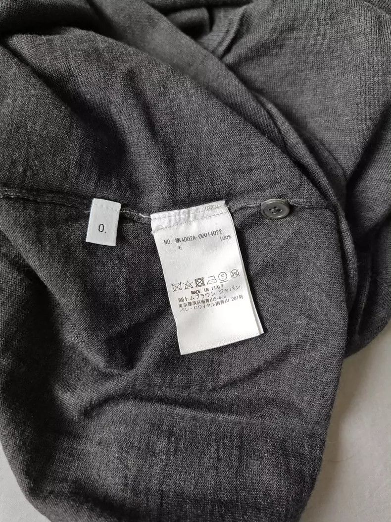 Thom Browne Thom Browne size0 Four bar wool knit sweater Size US XS / EU 42 / 0 - 5 Thumbnail