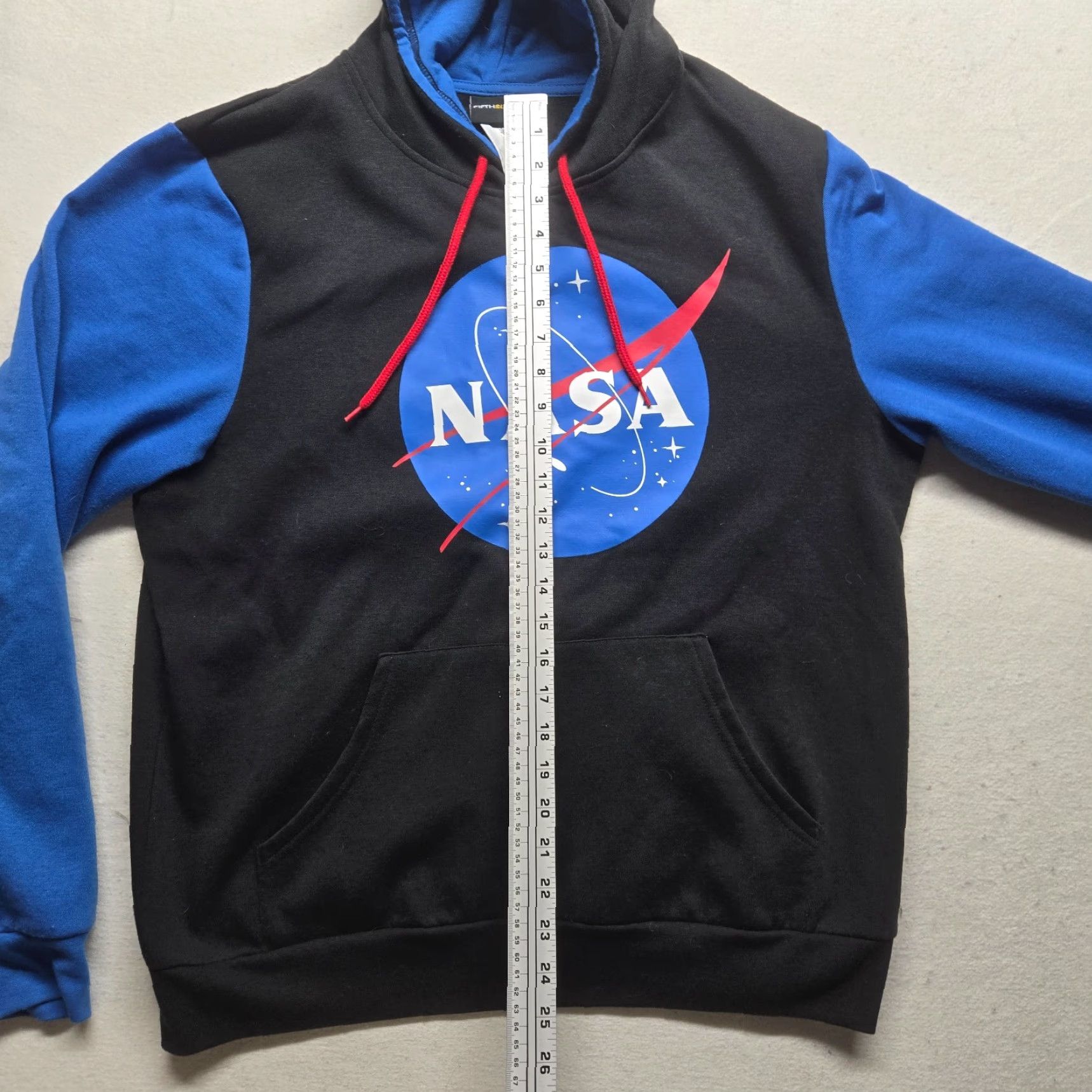 Vintage NASA Astronaut Apollo Space Rocket Ship Challenger Columbia Hoodie XL Black Mens Size US XL / EU 56 / 4 - 6 Thumbnail
