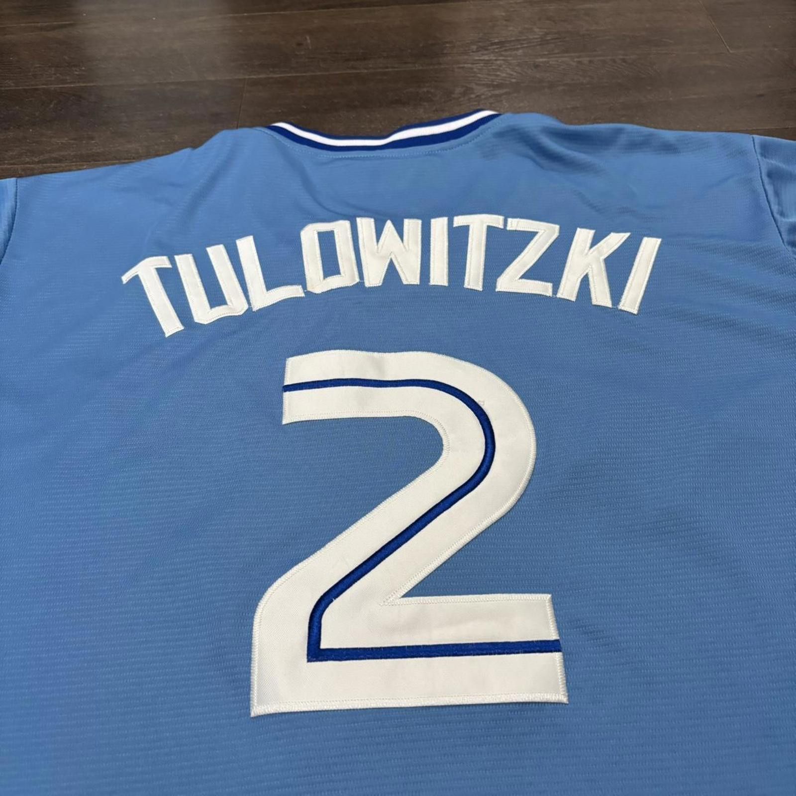 Designer Toronto blue jays troy tulowitzki baseball jersey XXL Size US XXL / EU 58 / 5 - 4 Thumbnail