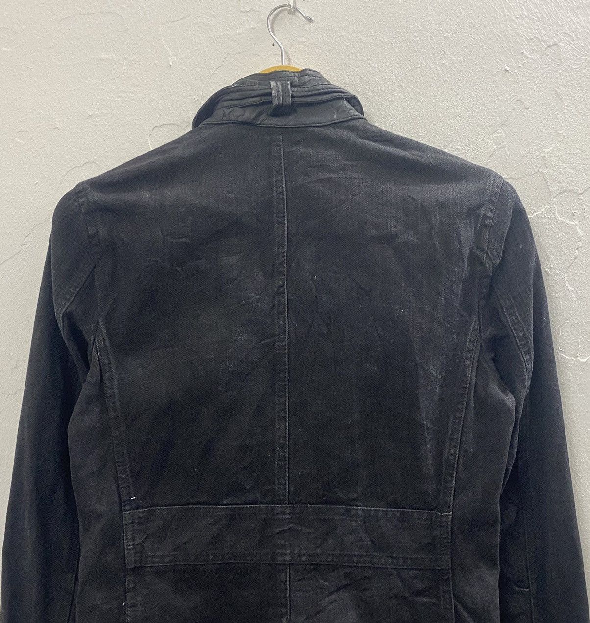 Tornado Mart Vintage Tornado Mart Leather Pocket&Collar Denim Jacket Size S / US 4 / IT 40 - 6 Thumbnail