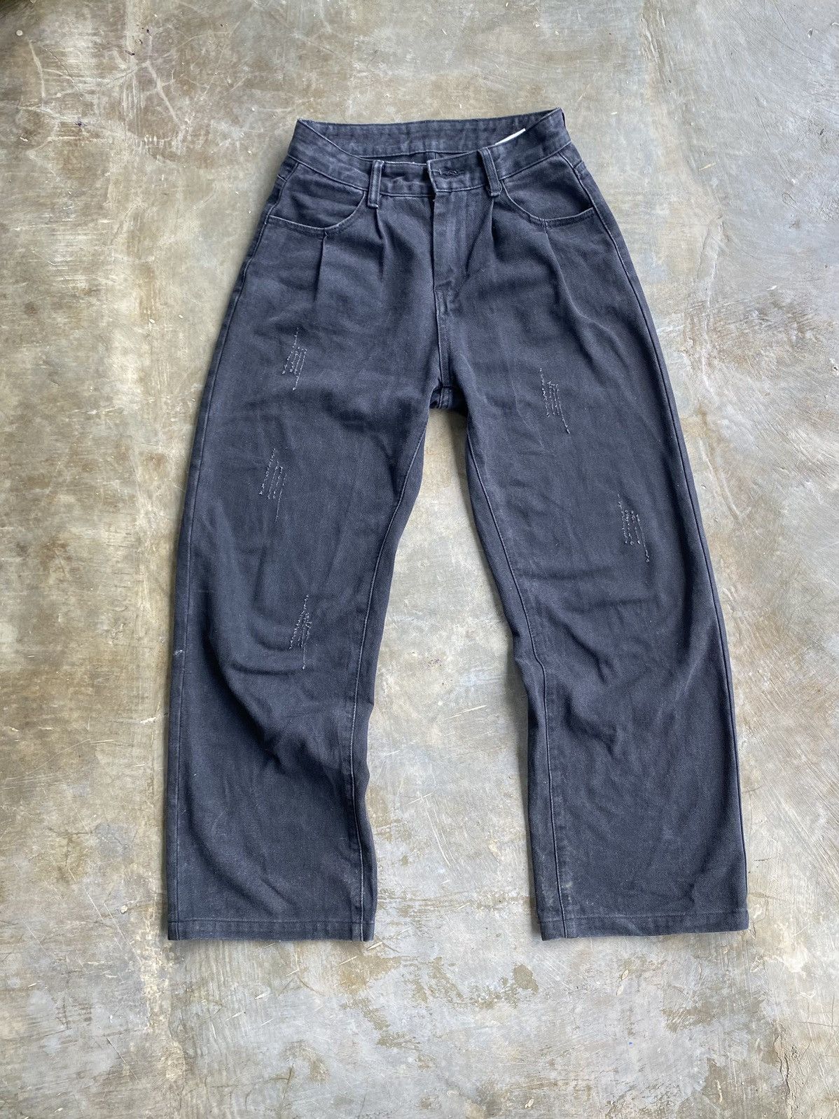 Hysteric Glamour × Japanese Brand × Le Grande Bleu (L.G.B.) Bagy japanese long pants denim y2k syle unisex Size 29" - 1 Thumbnail