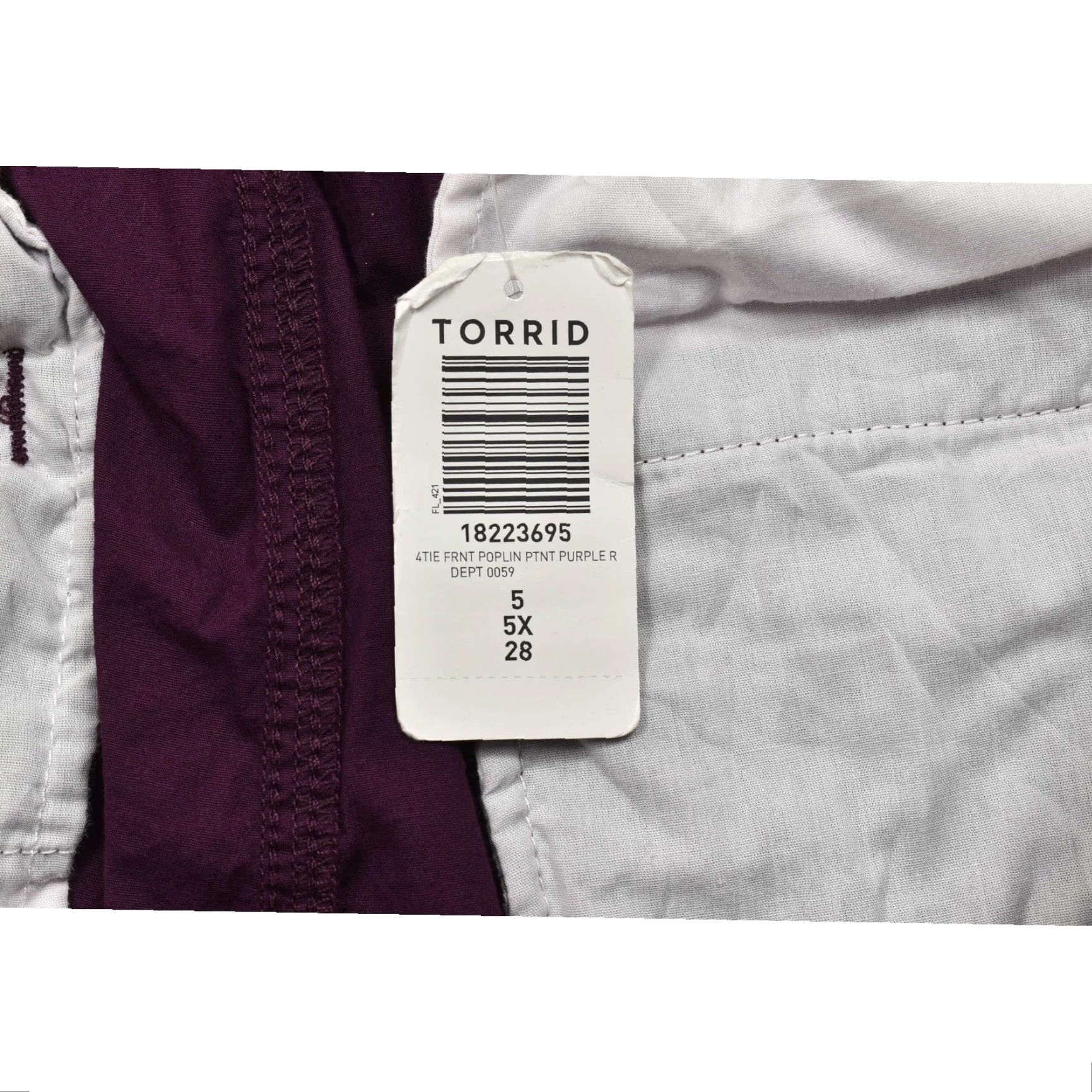 Torrid VINTAGE? No. Size 40" / US 18 - 6 Thumbnail