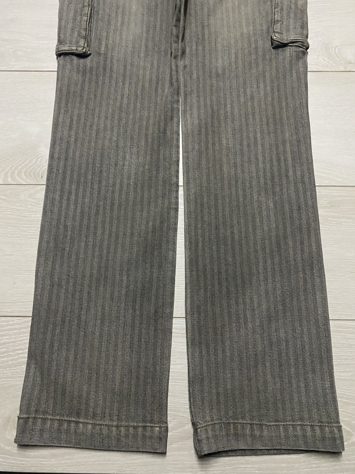 Global Work Crazy Vintage Global Work Cargo Hickory Jeans Size US 32 / EU 48 - 6 Thumbnail