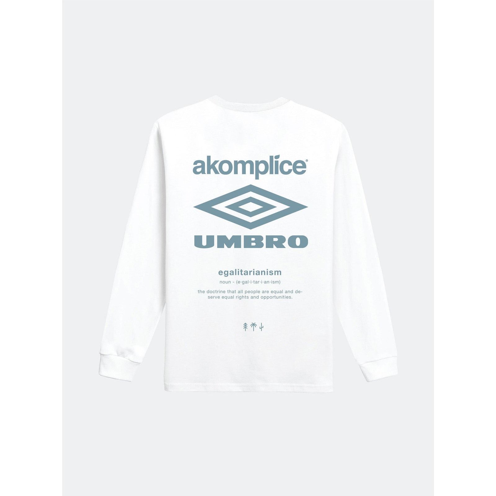 Akomplice New - S - AK + Umbro - 195 LS Tee - White Size US S / EU 44-46 / 1 - 2 Thumbnail